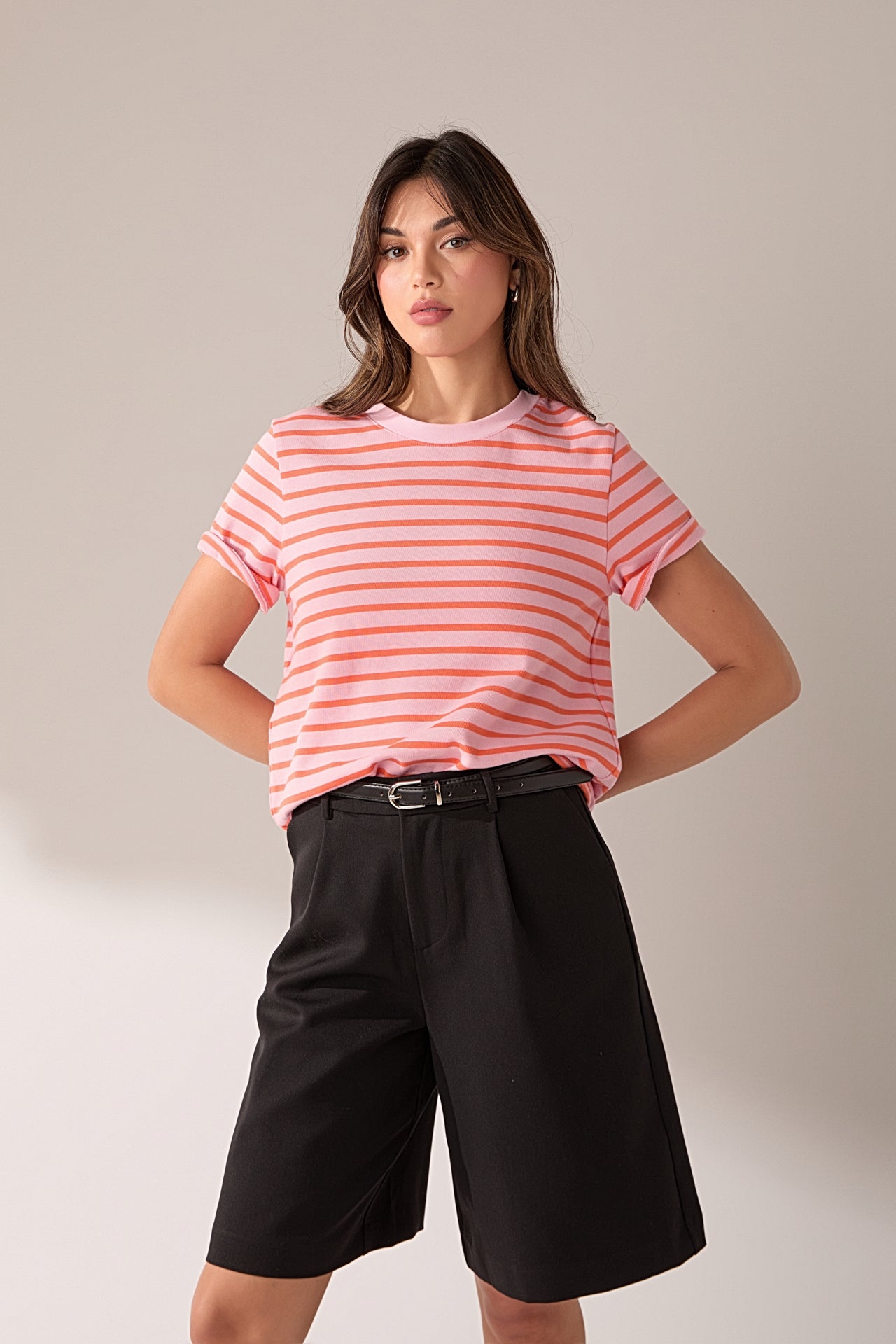 ENGLISH FACTORY - Stripe T-shirt - T-SHIRTS available at Objectrare