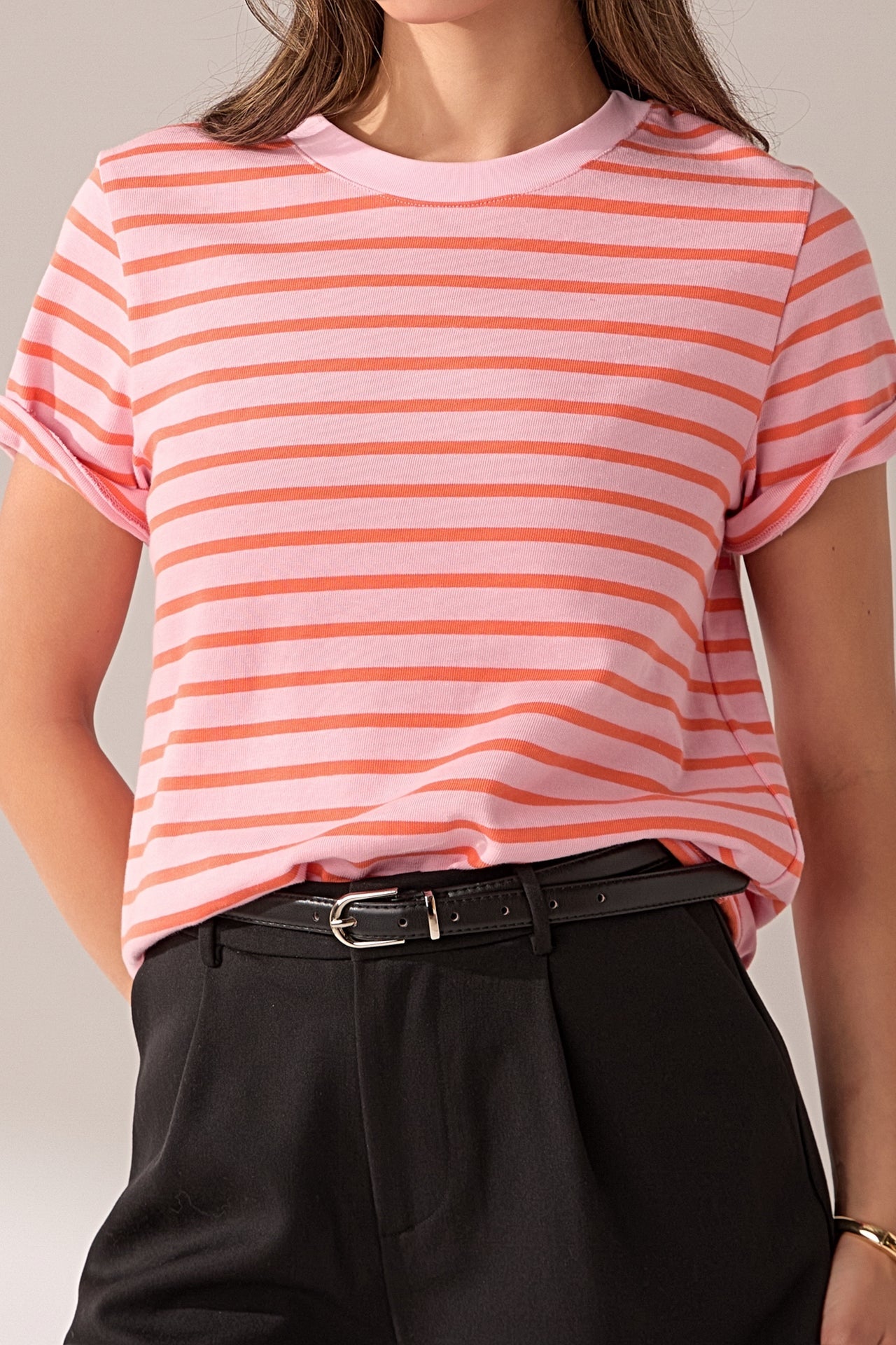 ENGLISH FACTORY - Stripe T-shirt - T-SHIRTS available at Objectrare