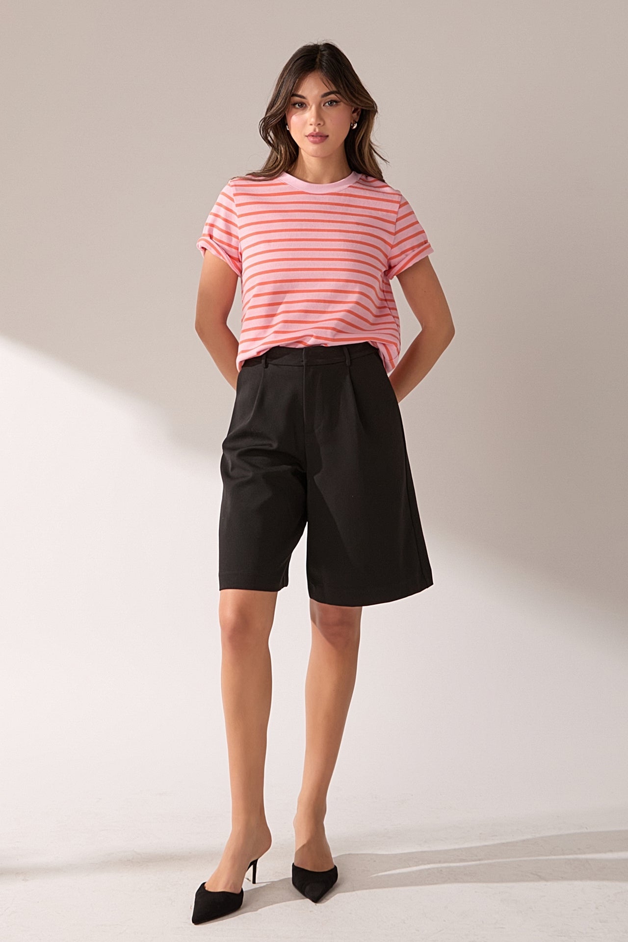 ENGLISH FACTORY - Stripe T-shirt - T-SHIRTS available at Objectrare