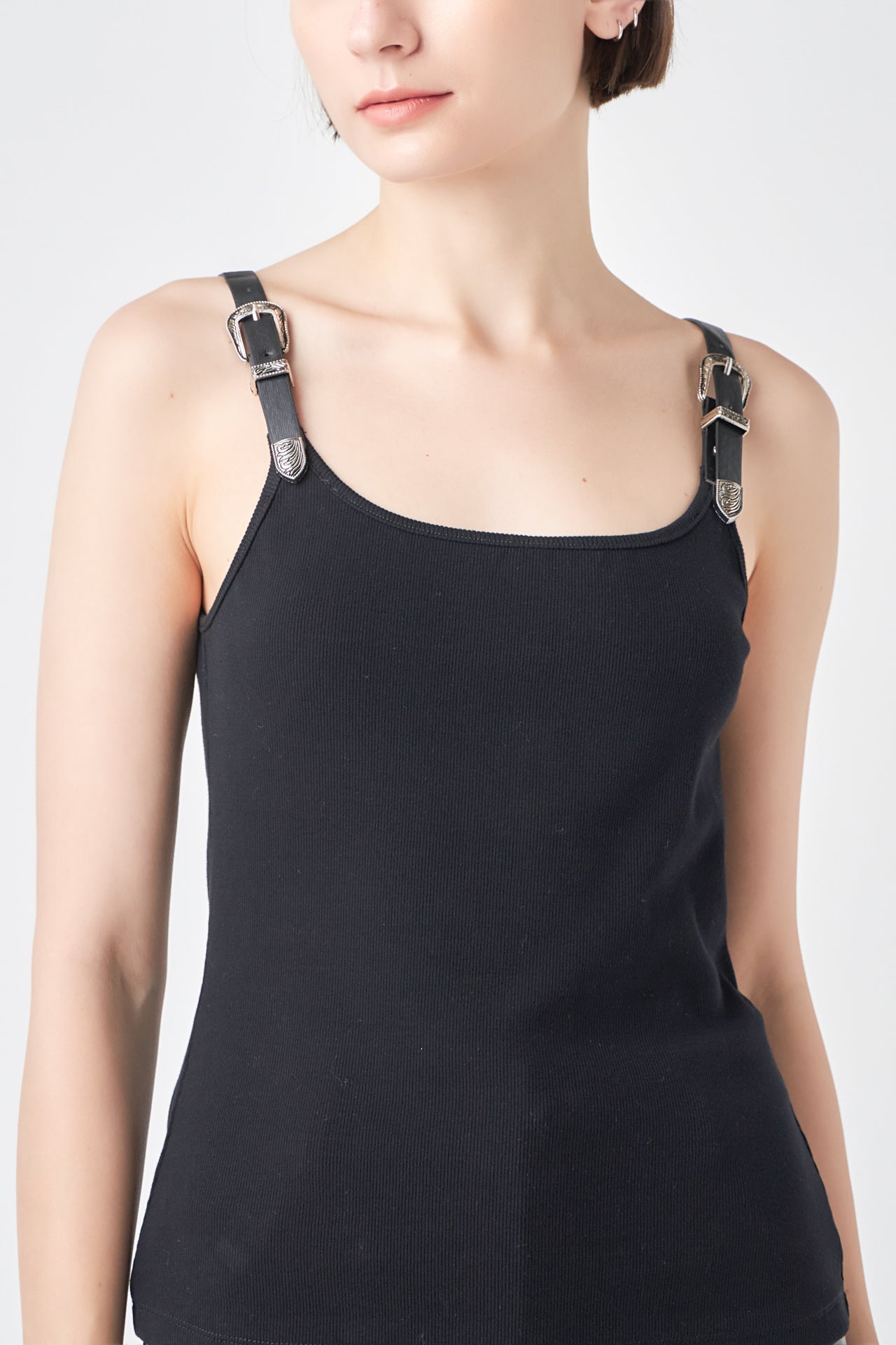 GREY LAB - Western Belt Tank Top - CAMI TOPS & TANK available at Objectrare