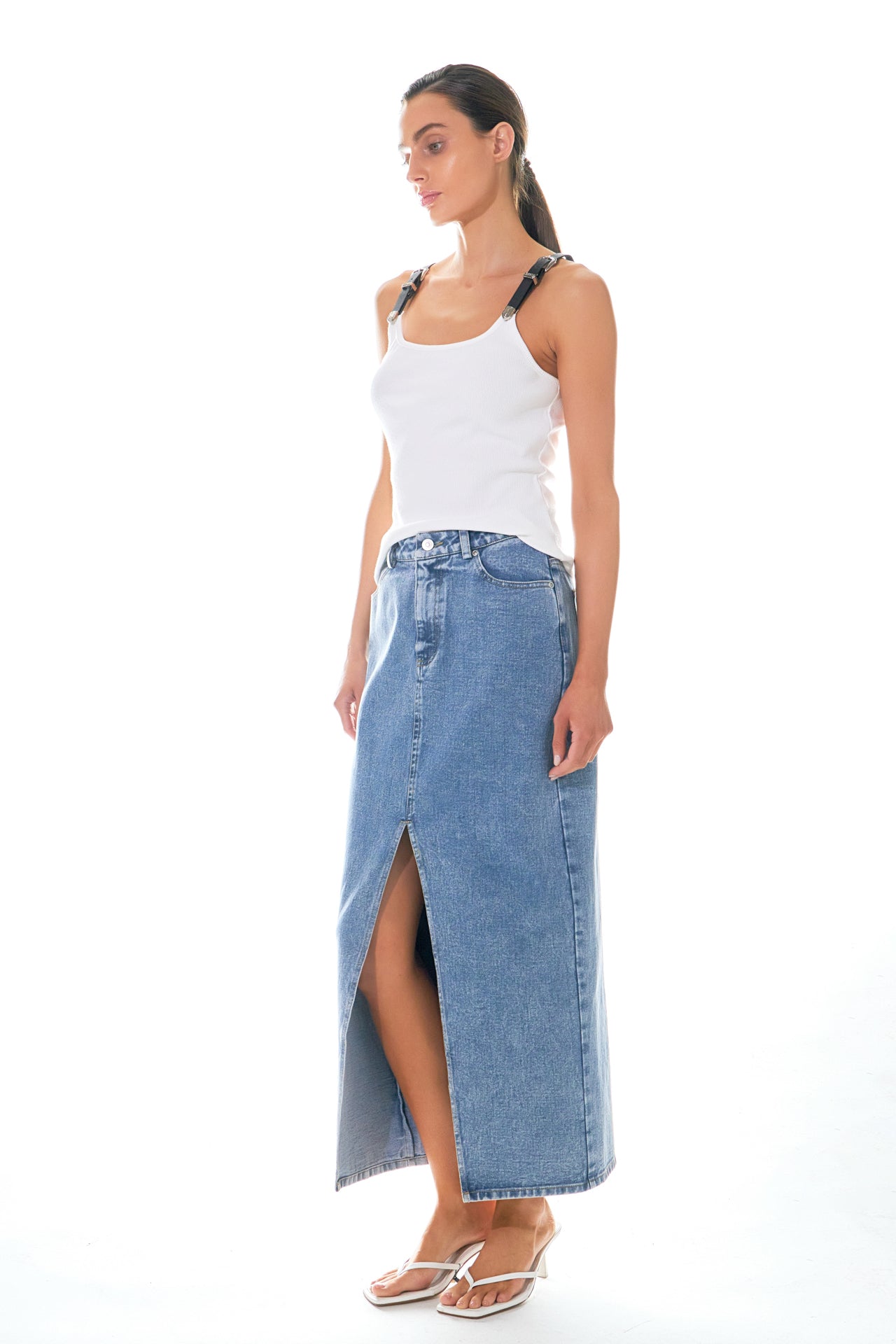 GREY LAB - Western Belt Tank Top - CAMI TOPS & TANK available at Objectrare