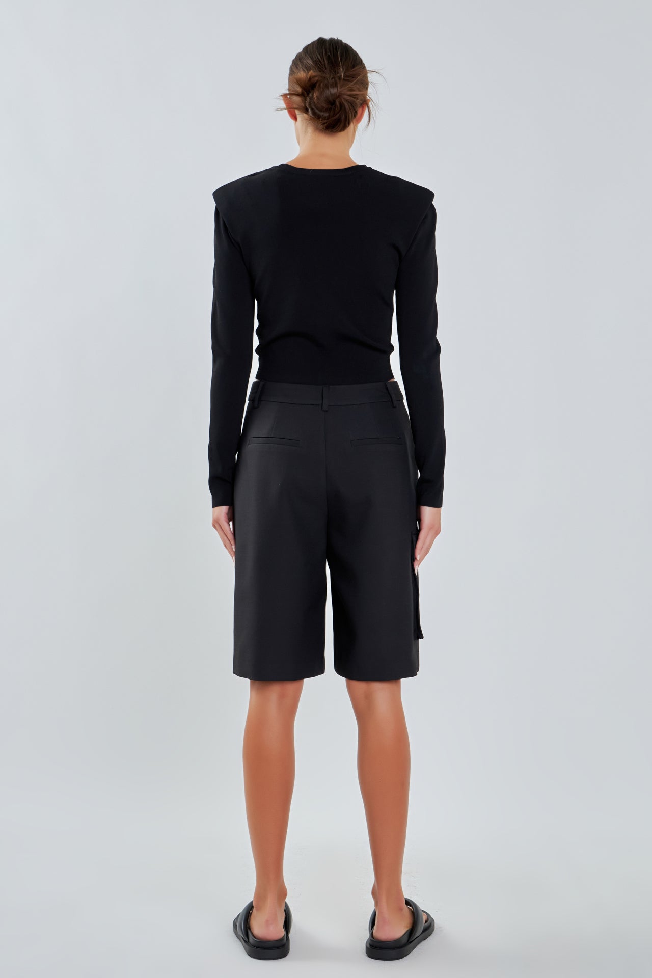 GREY LAB - Shoulder Pad Cardigan - CARDIGAN available at Objectrare