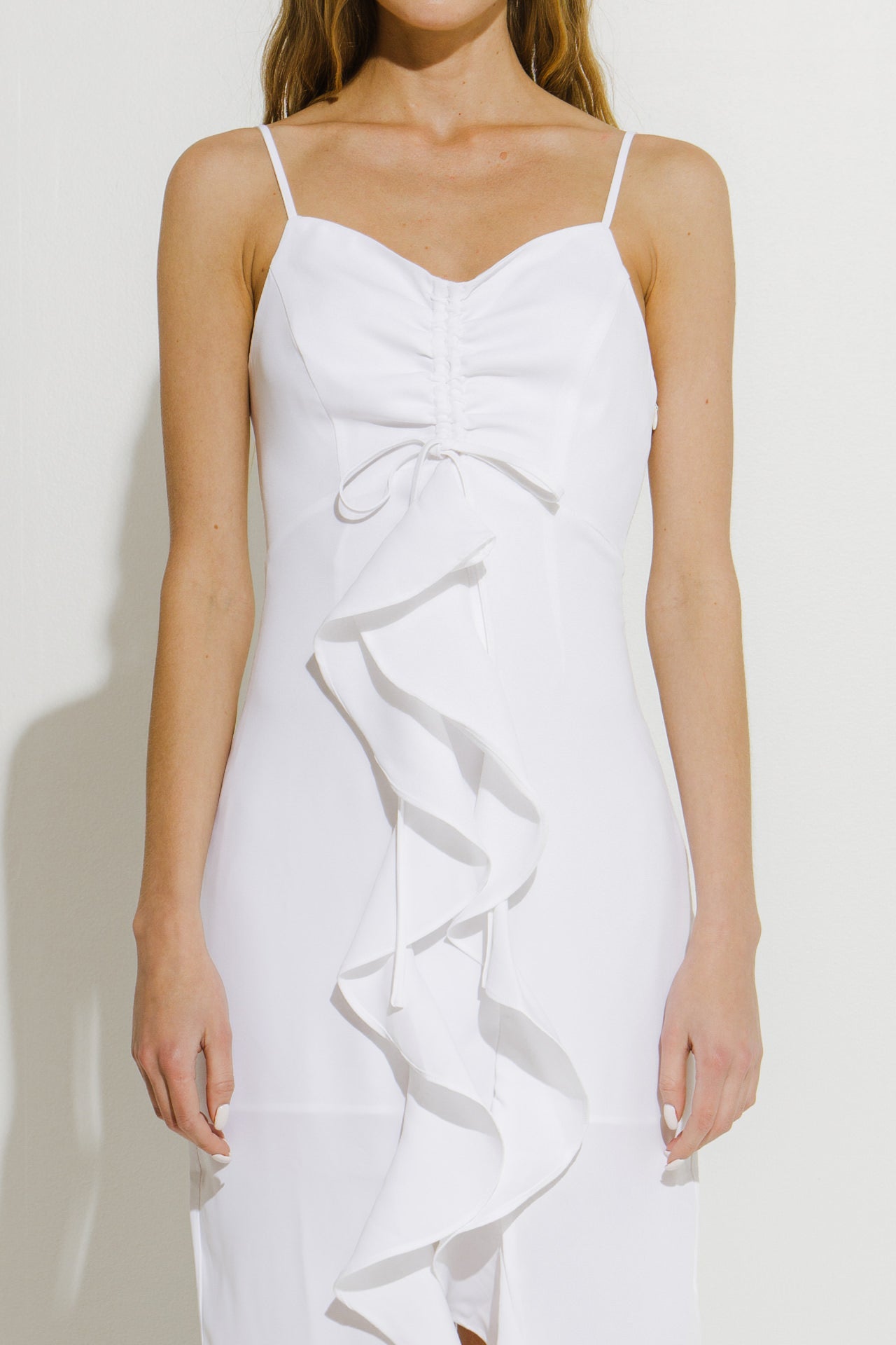 ENDLESS ROSE - Cascading Ruffle Dress - DRESSES available at Objectrare