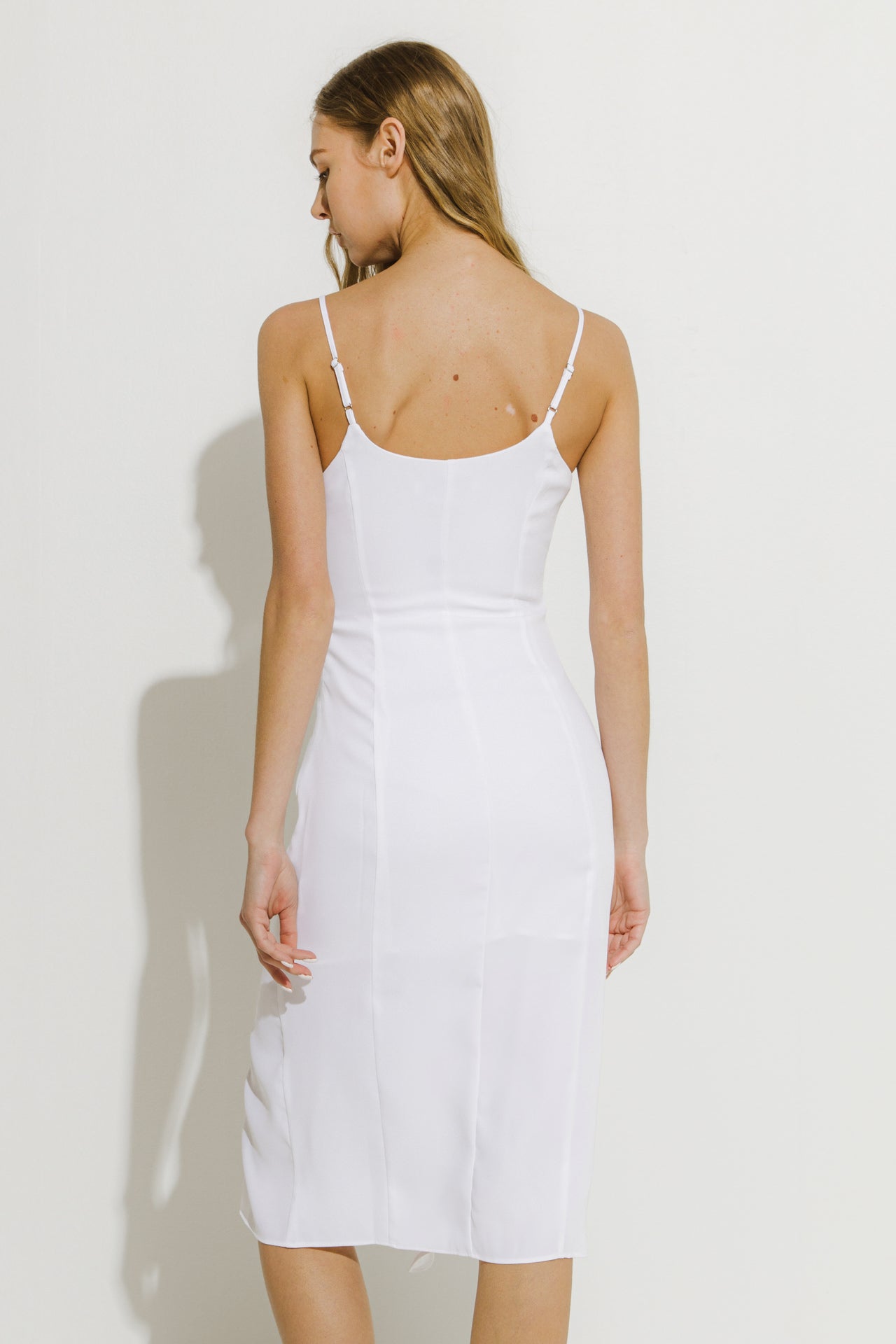 ENDLESS ROSE - Cascading Ruffle Dress - DRESSES available at Objectrare
