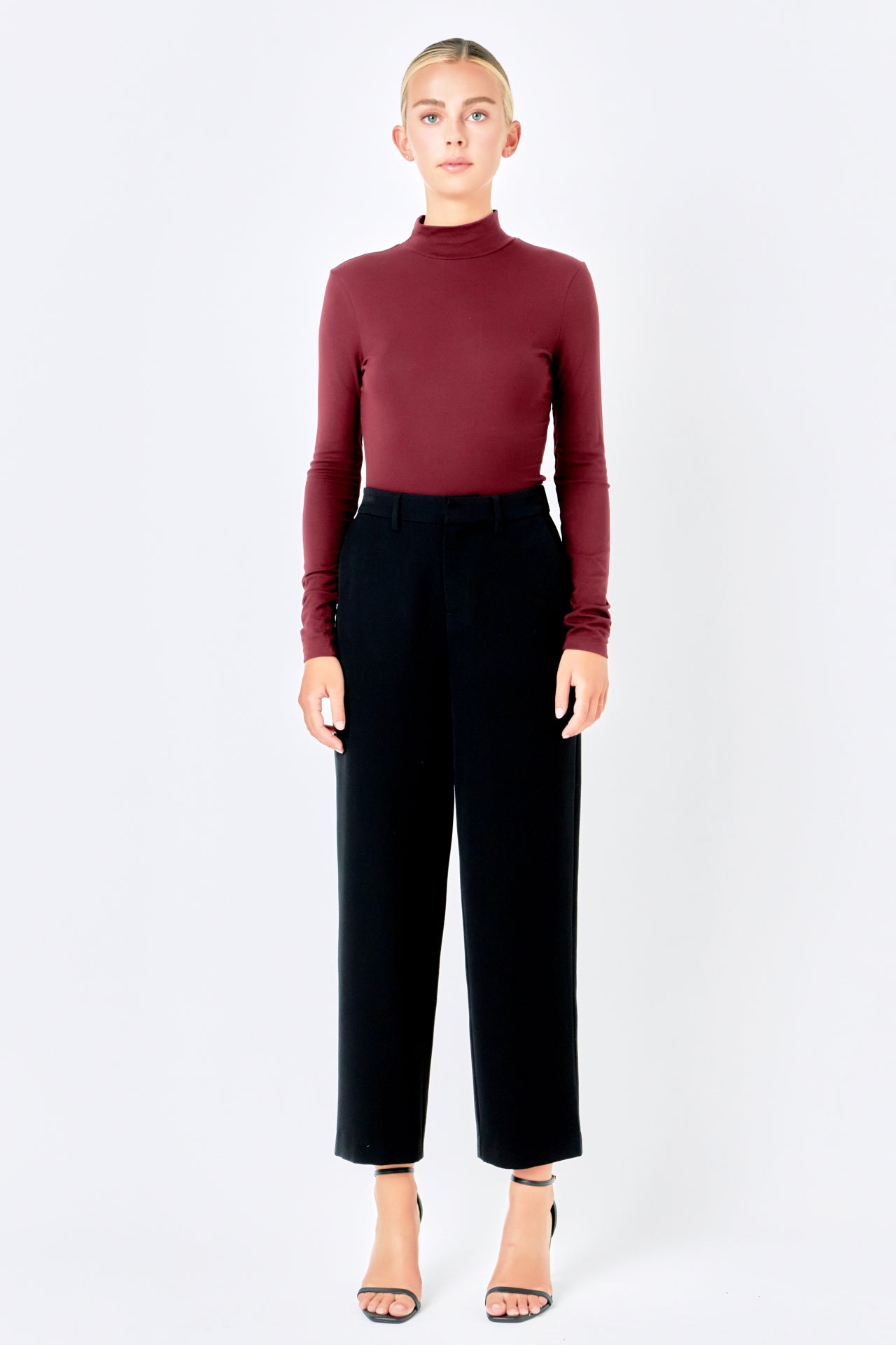 ENDLESS ROSE - Turtle Neck Top - TOPS available at Objectrare