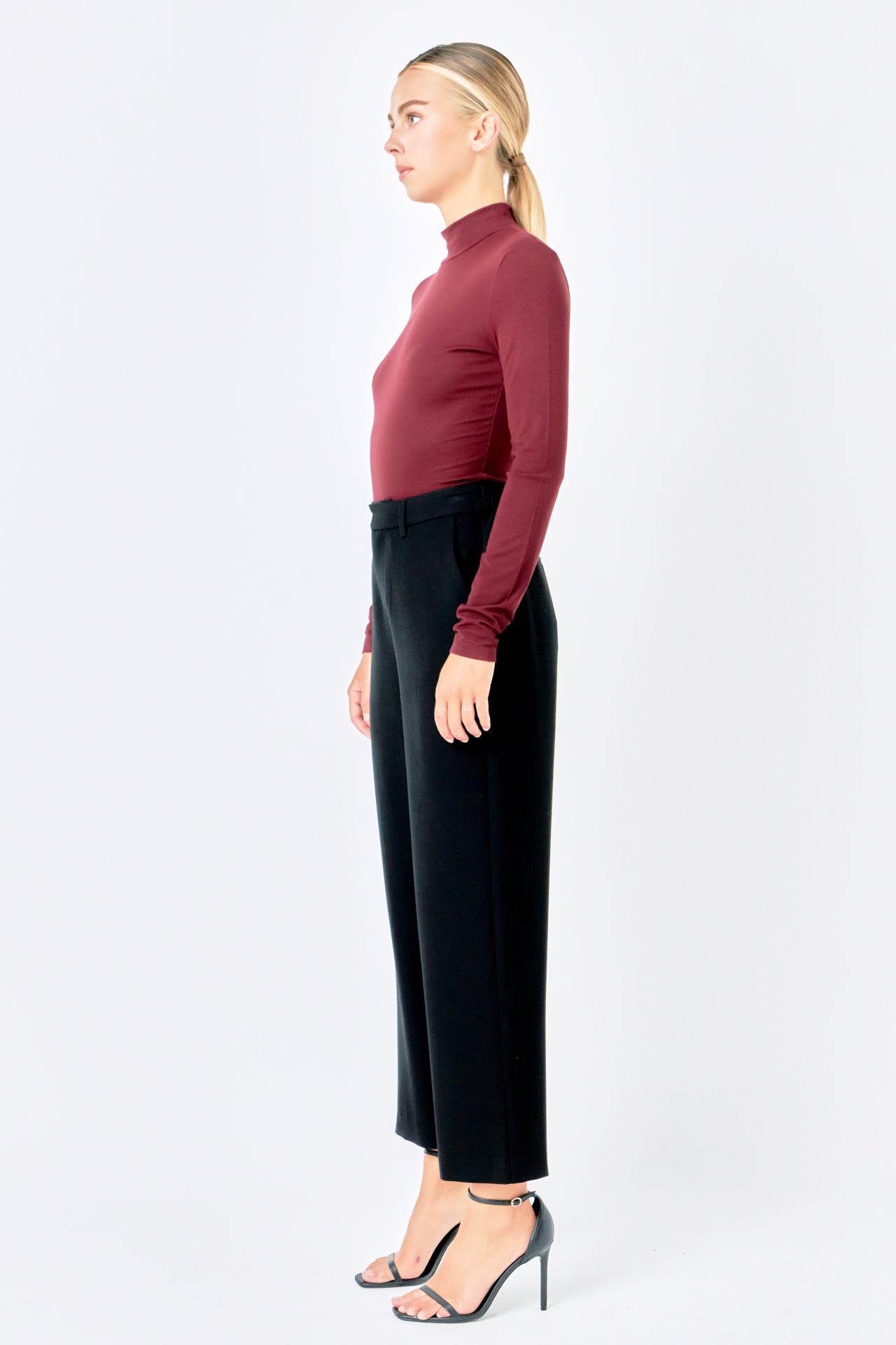 ENDLESS ROSE - Turtle Neck Top - TOPS available at Objectrare