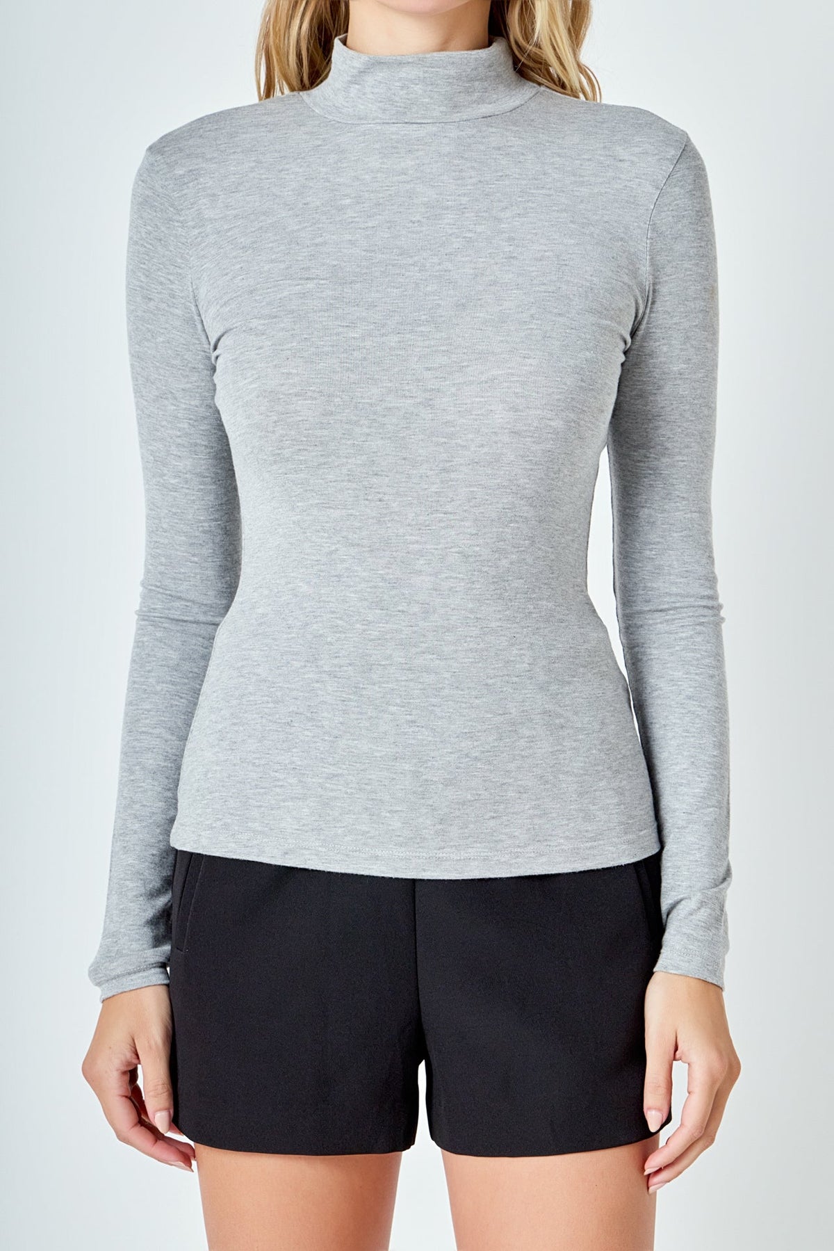 ENDLESS ROSE - Turtle Neck Top - TOPS available at Objectrare