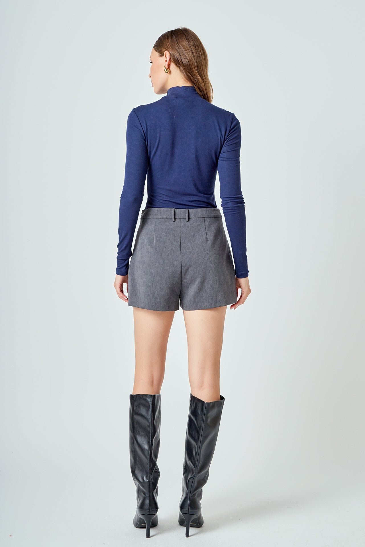 ENDLESS ROSE - Turtle Neck Top - TOPS available at Objectrare