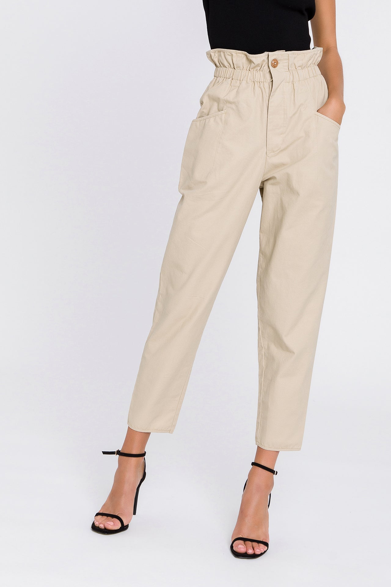 Women Woven Cargo Pants