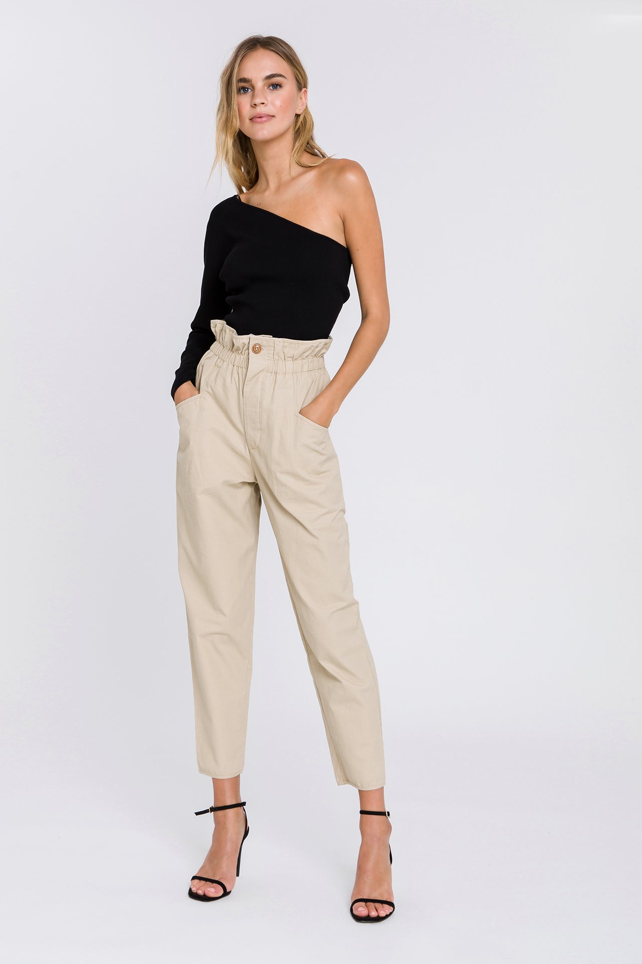 Women Woven Cargo Pants