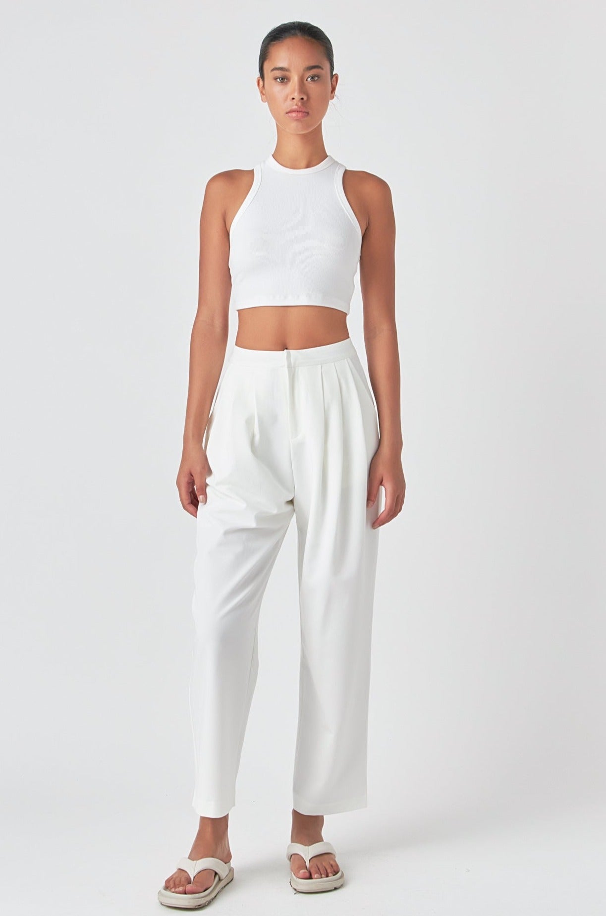 GREY LAB - High Waist Balloon Trousers - PANTS available at Objectrare