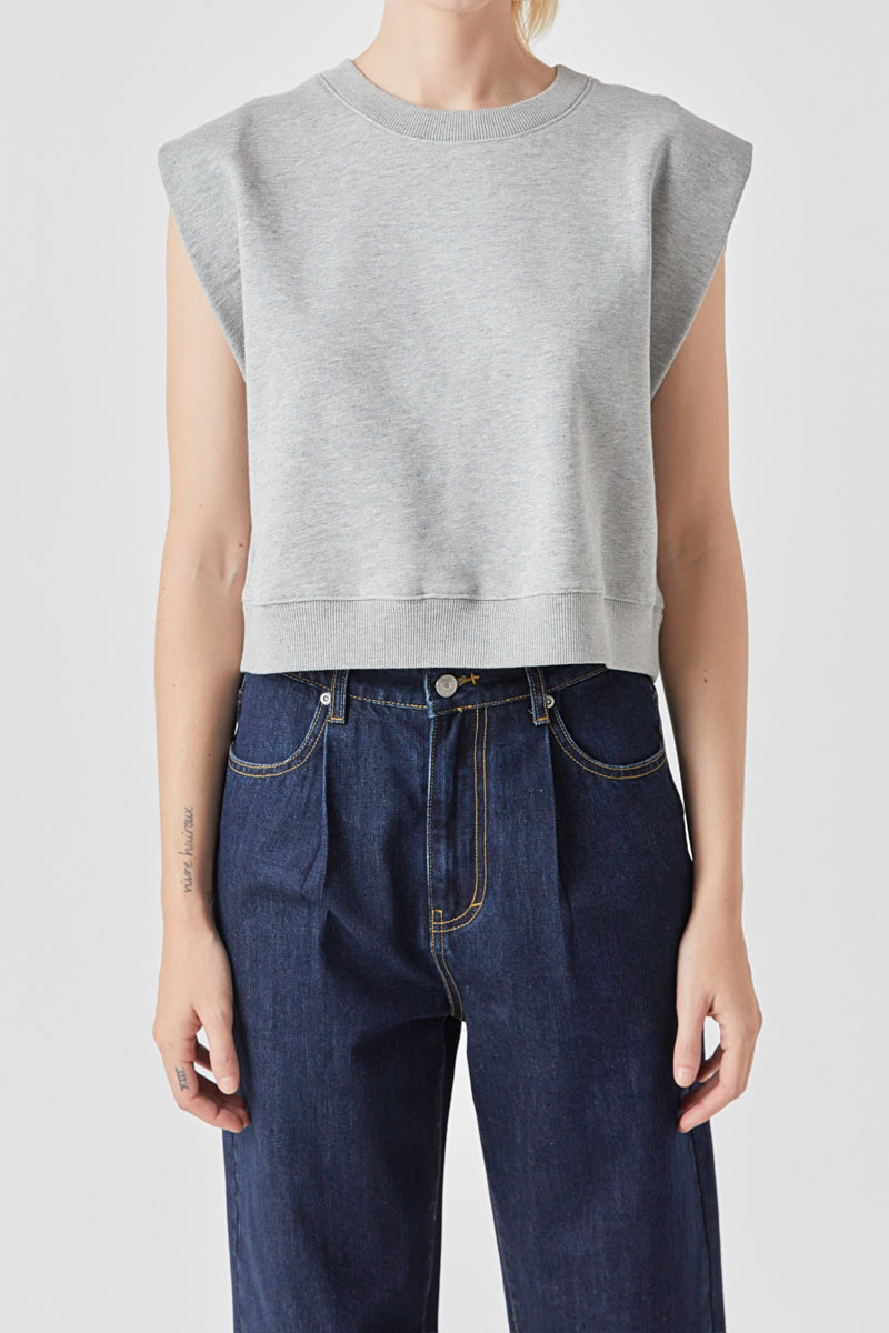GREY LAB - Soft Muscle Sweatshirt - HOODIES & SWEATSHIRTS available at Objectrare
