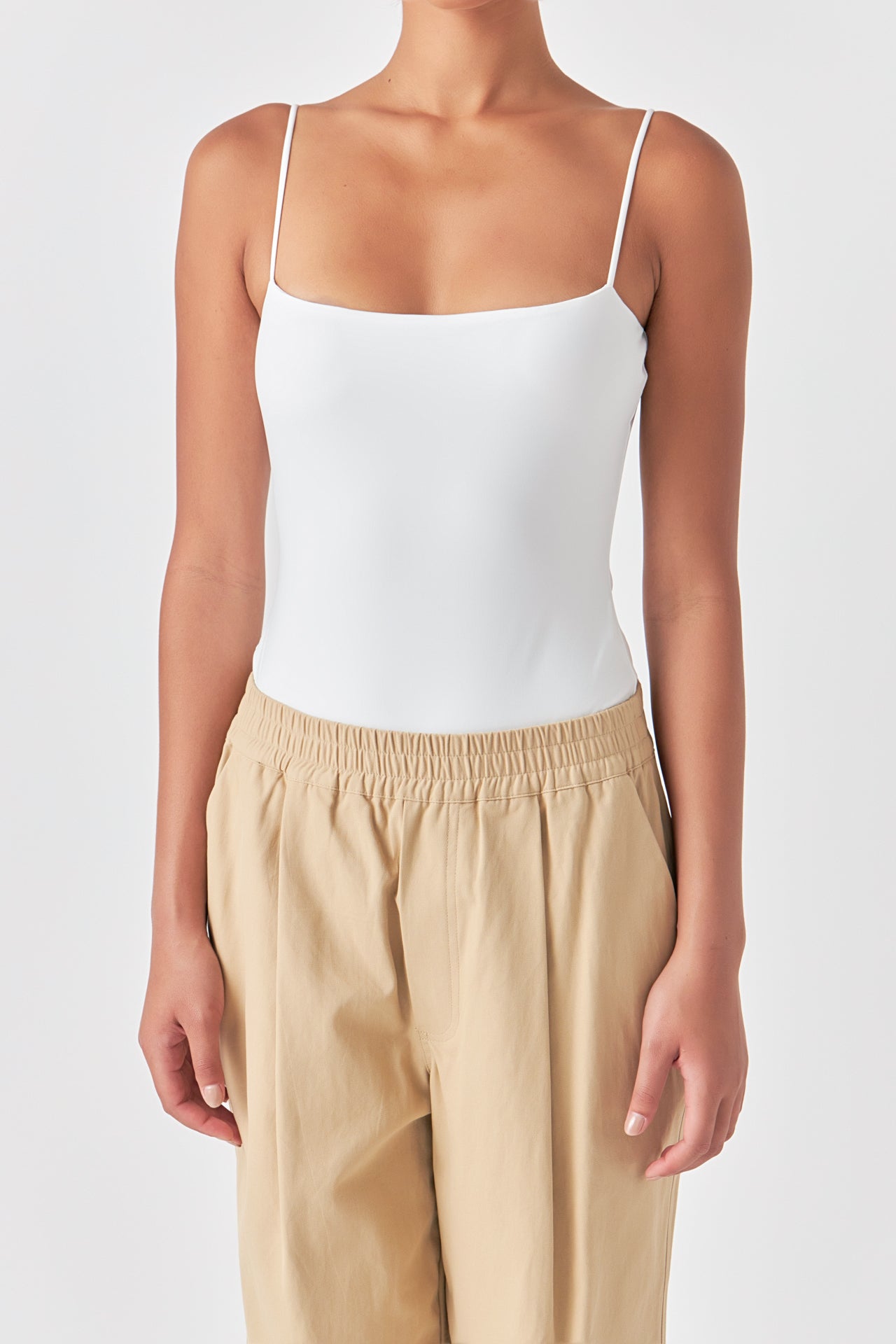 GREY LAB - Soft Cami Bodysuit - BODYSUIT available at Objectrare