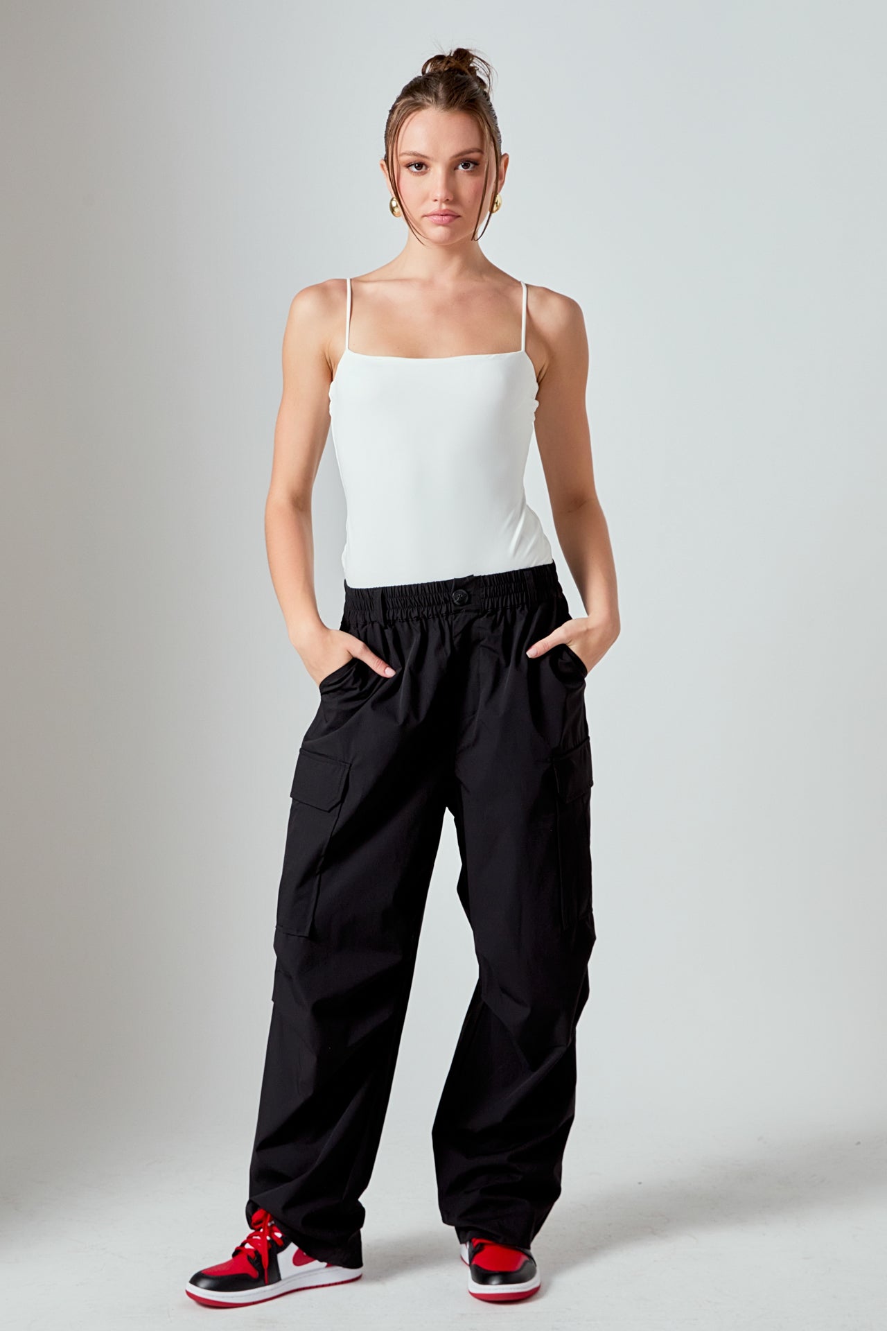 GREY LAB - Soft Cami Bodysuit - BODYSUIT available at Objectrare