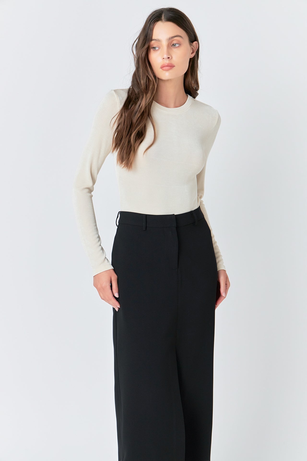 GREY LAB - Soft Knit Shimmer Bodysuit - BODYSUIT available at Objectrare