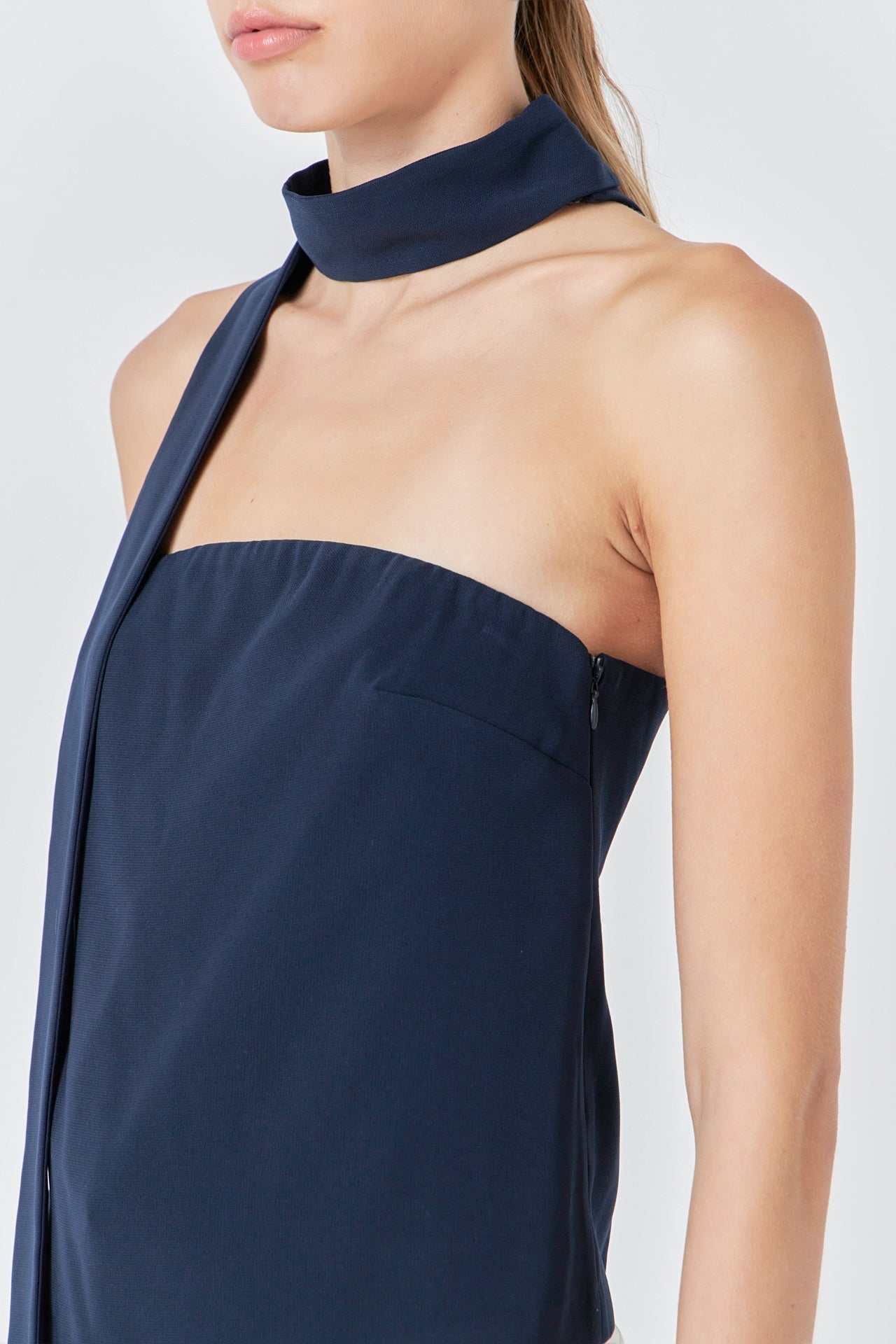 GREY LAB - Choker Tie Top - TOPS available at Objectrare