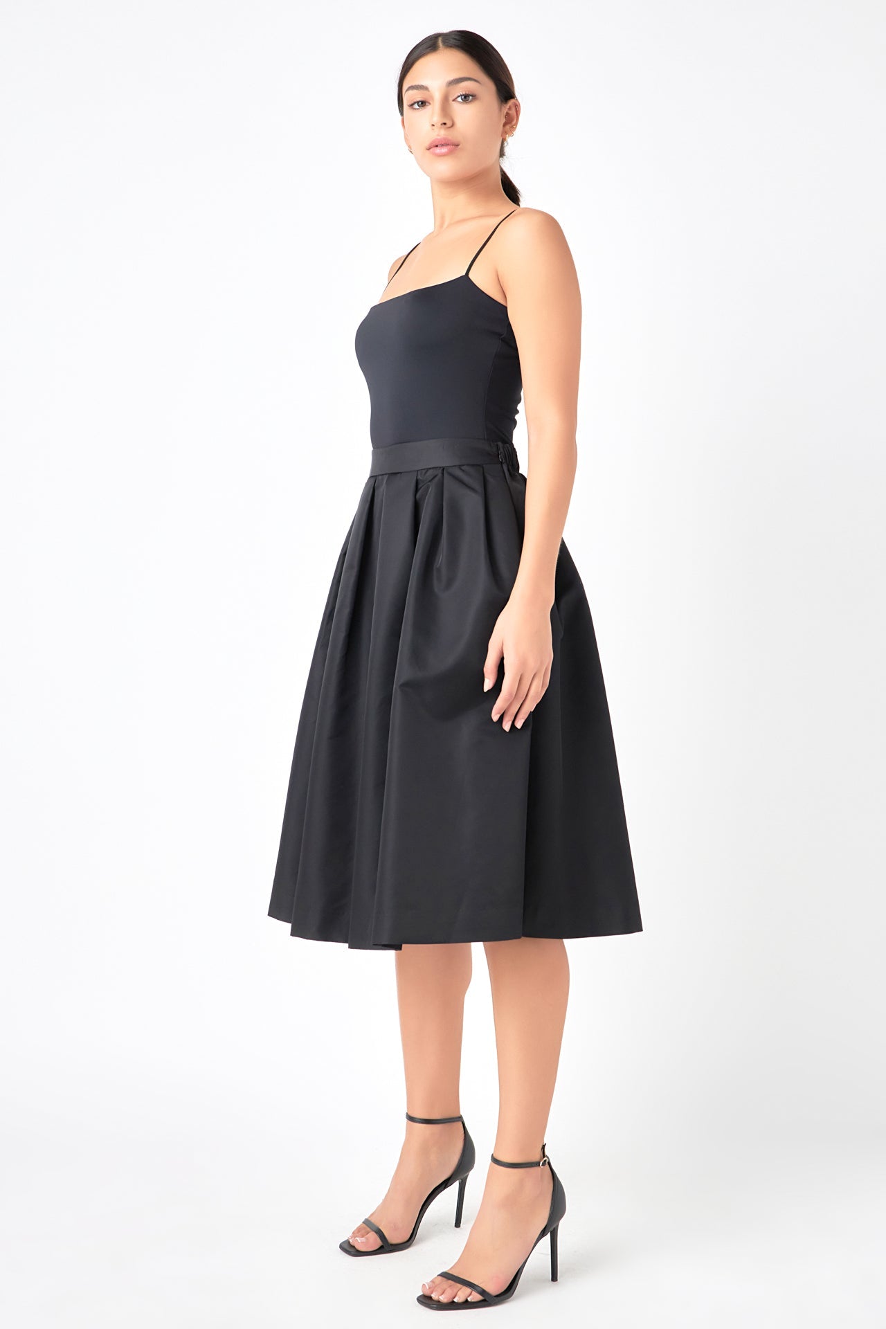GREY LAB - Voluminous Midi Skirt - SKIRTS available at Objectrare