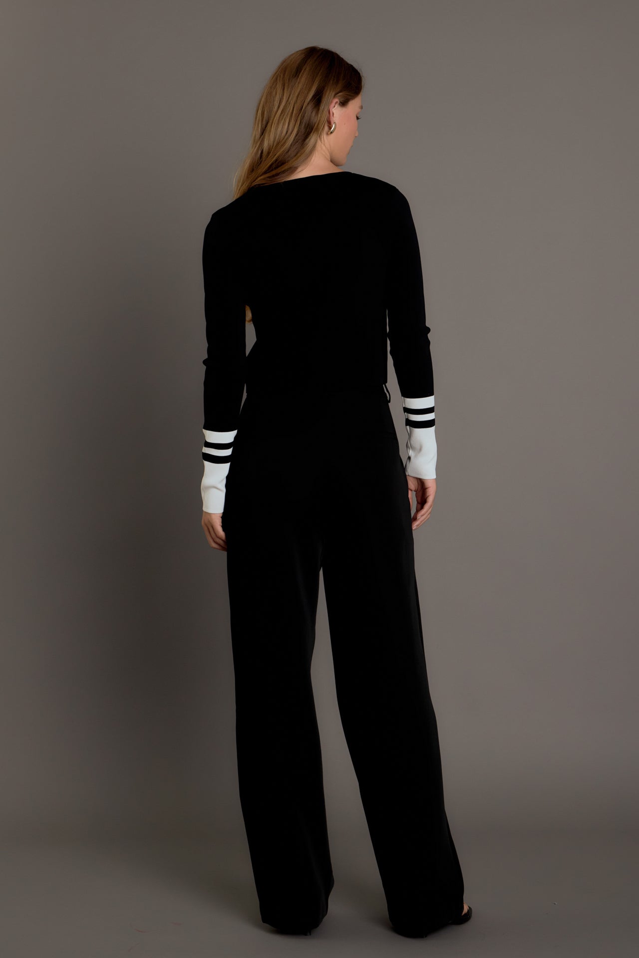 ENDLESS ROSE - Knit Block Cardigan - SWEATERS & KNITS available at Objectrare