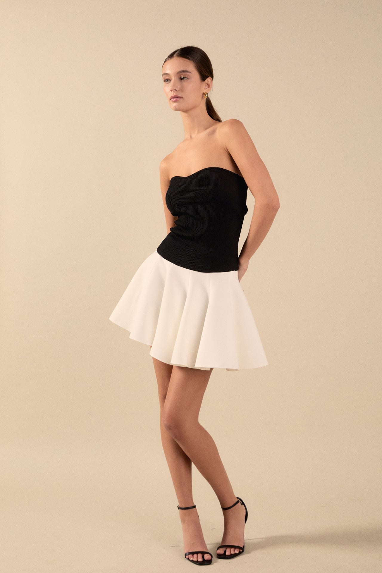 ENDLESS ROSE - Knit Strapless Top - TOPS available at Objectrare