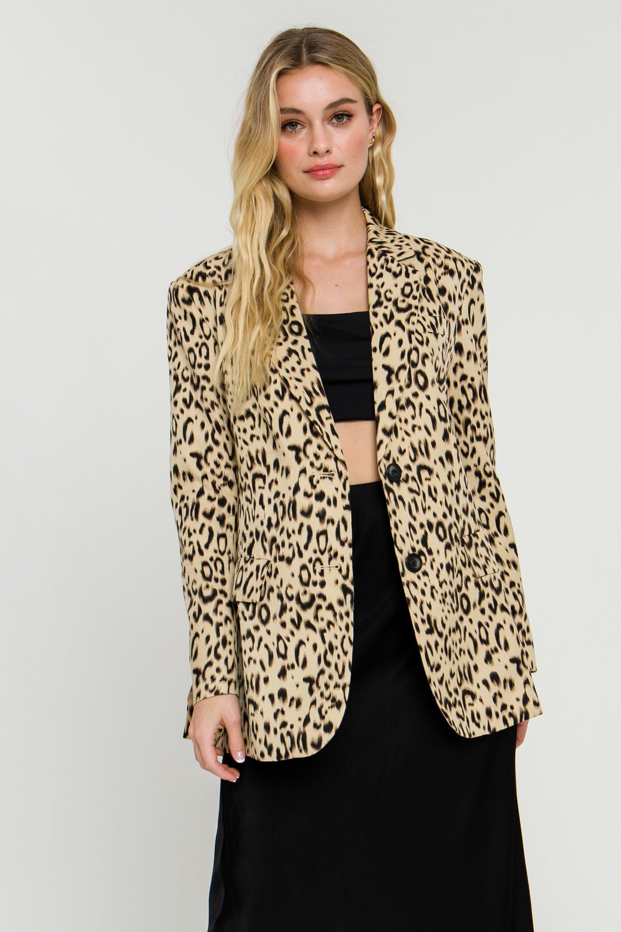 ENDLESS ROSE - Animal Print Jacket - JACKETS available at Objectrare