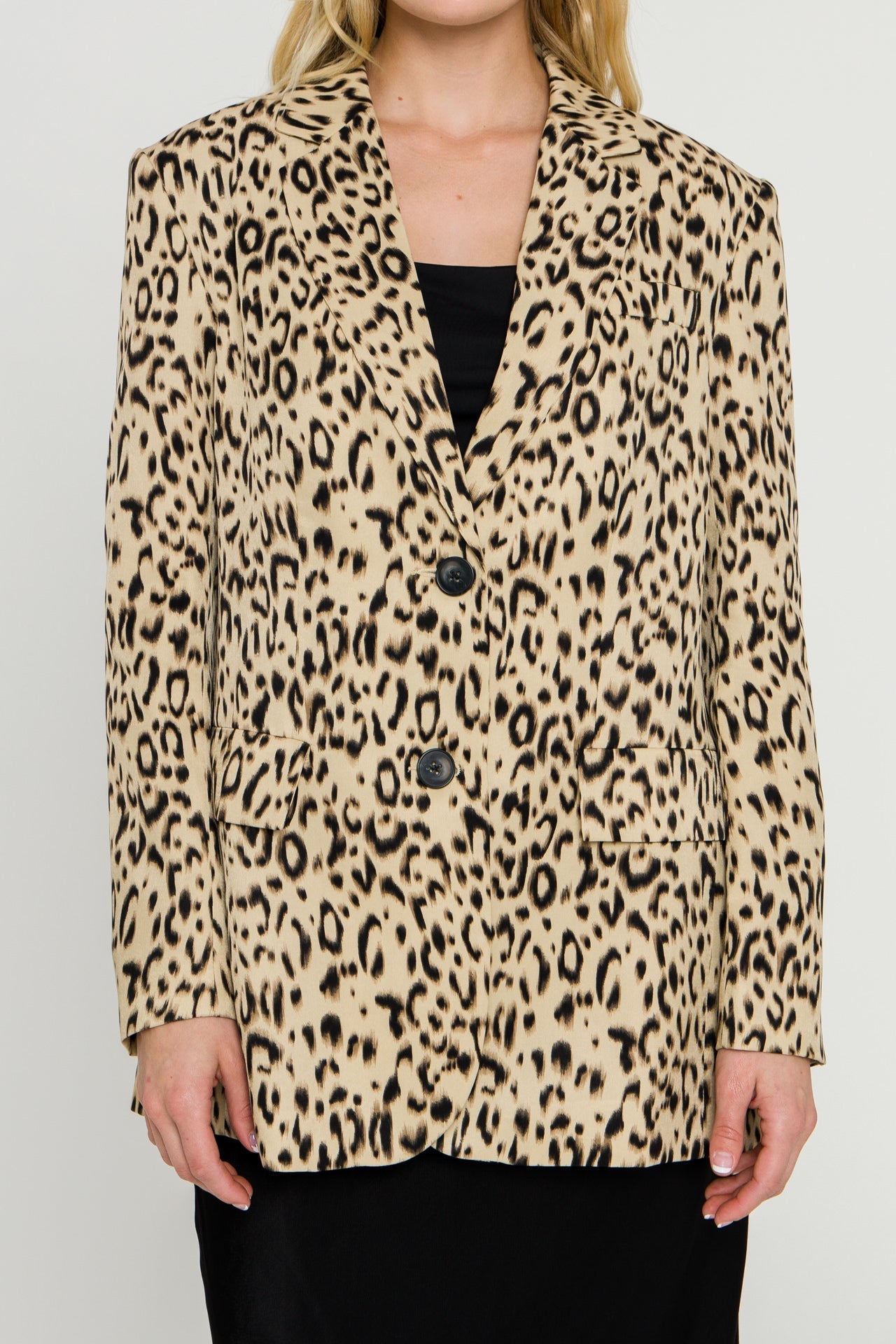 ENDLESS ROSE - Animal Print Jacket - JACKETS available at Objectrare