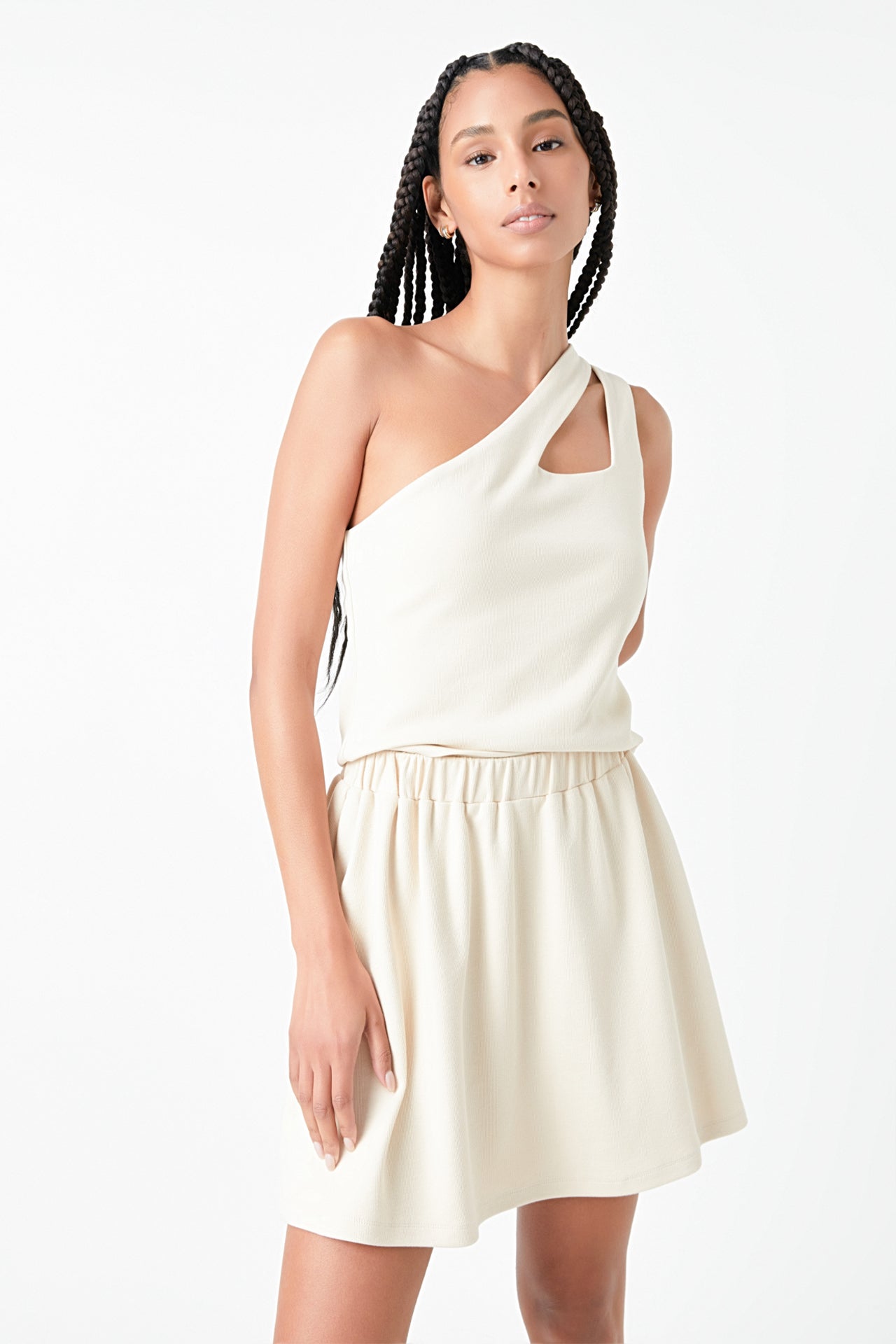 GREY LAB - Knit Mini Skirt - SKIRTS available at Objectrare
