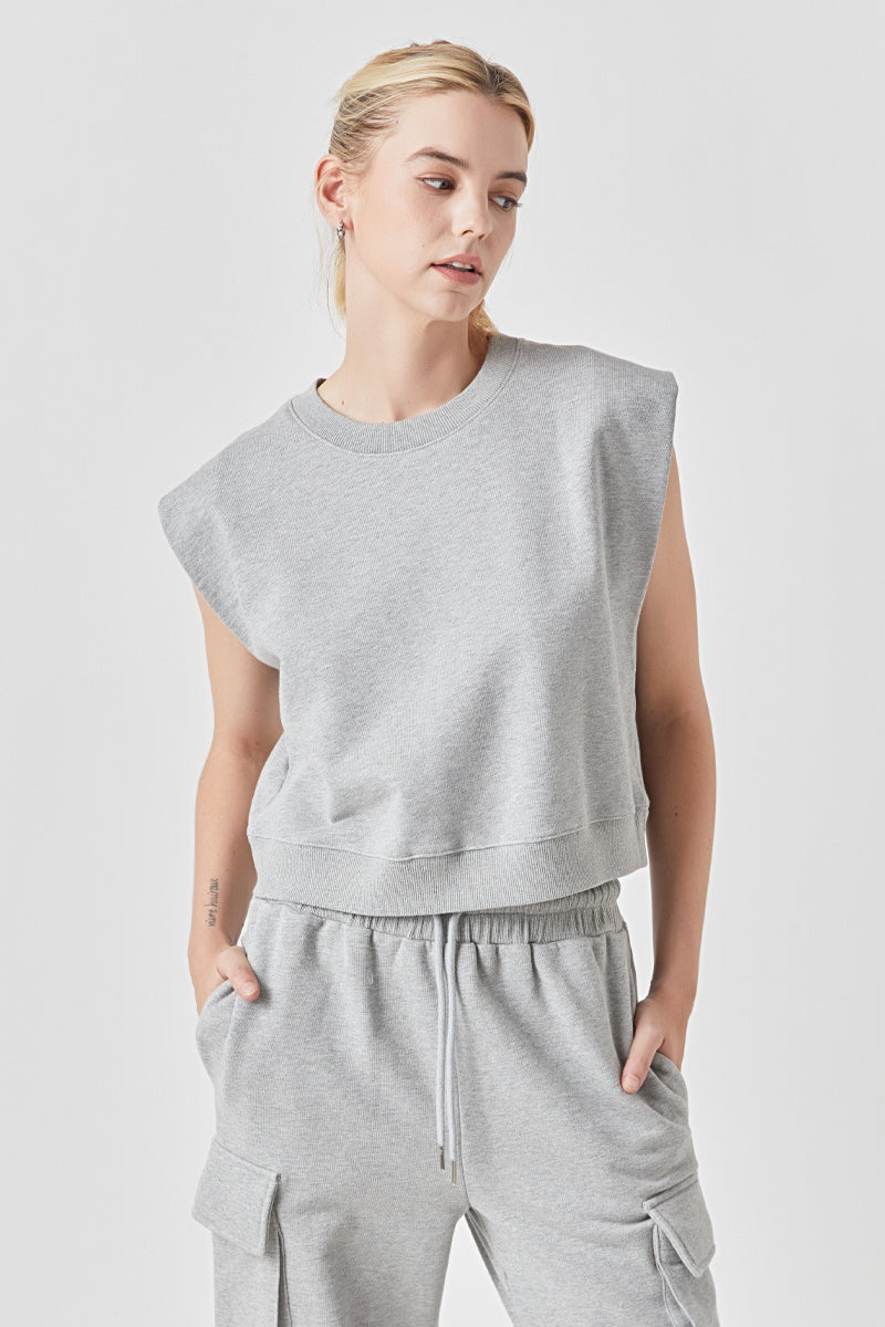 GREY LAB - Soft Muscle Sweatshirt - HOODIES & SWEATSHIRTS available at Objectrare