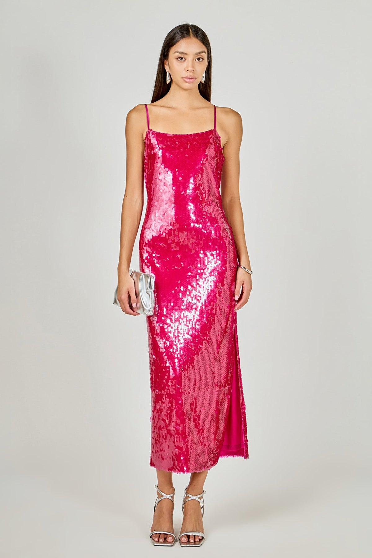 Sequin Slip Dress