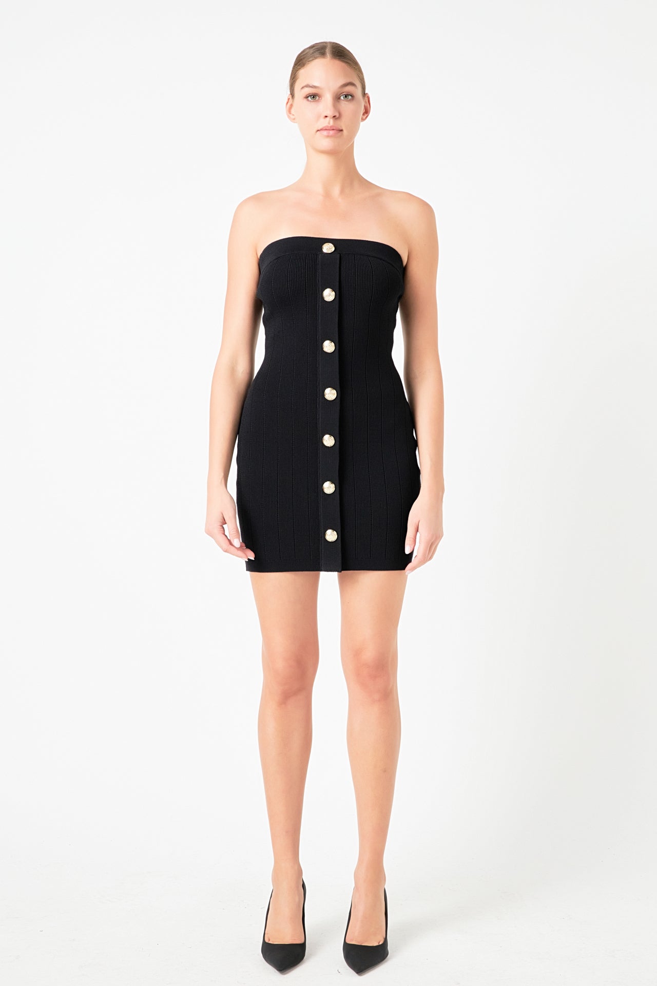 ENDLESS ROSE - Tube Mini Dress - DRESSES available at Objectrare