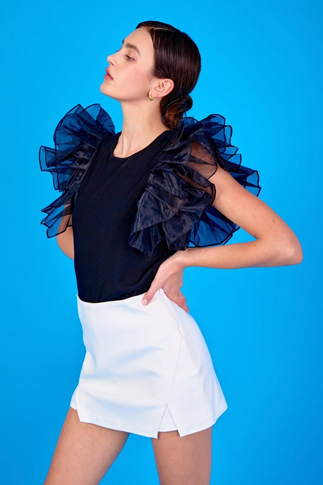 ENDLESS ROSE - Ruffle Top - TOPS available at Objectrare