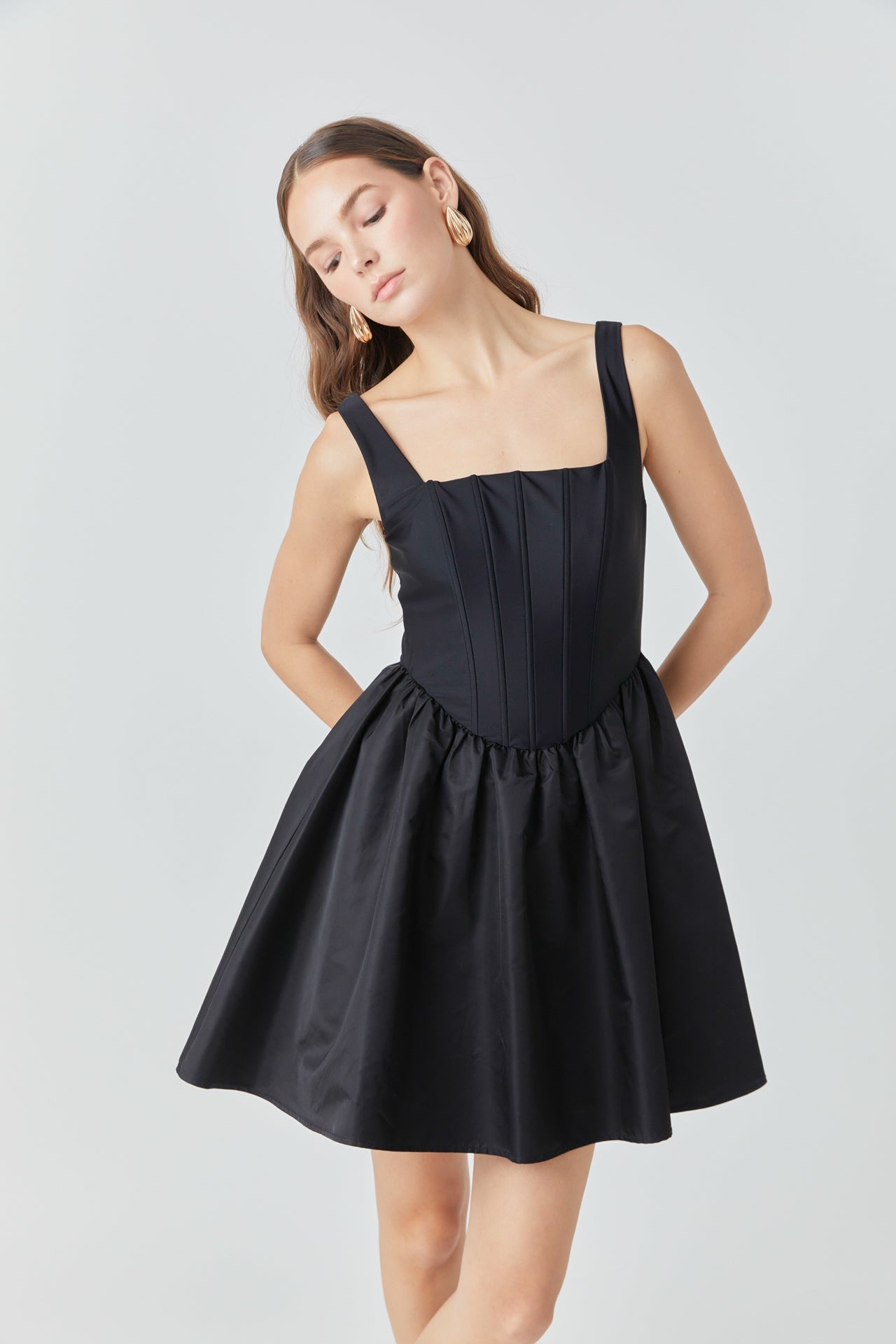 ENDLESS ROSE - Corset Mini Dress - DRESSES available at Objectrare