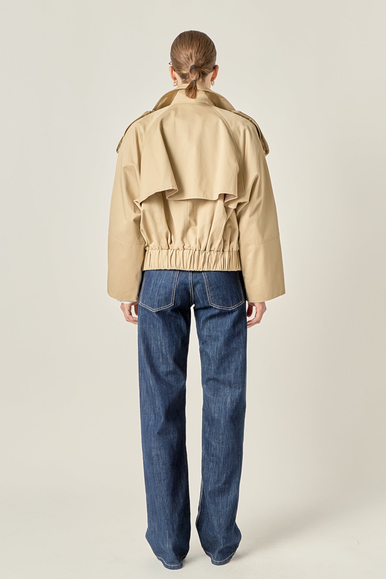 ENGLISH FACTORY - Trench Short Jacket - JACKETS available at Objectrare