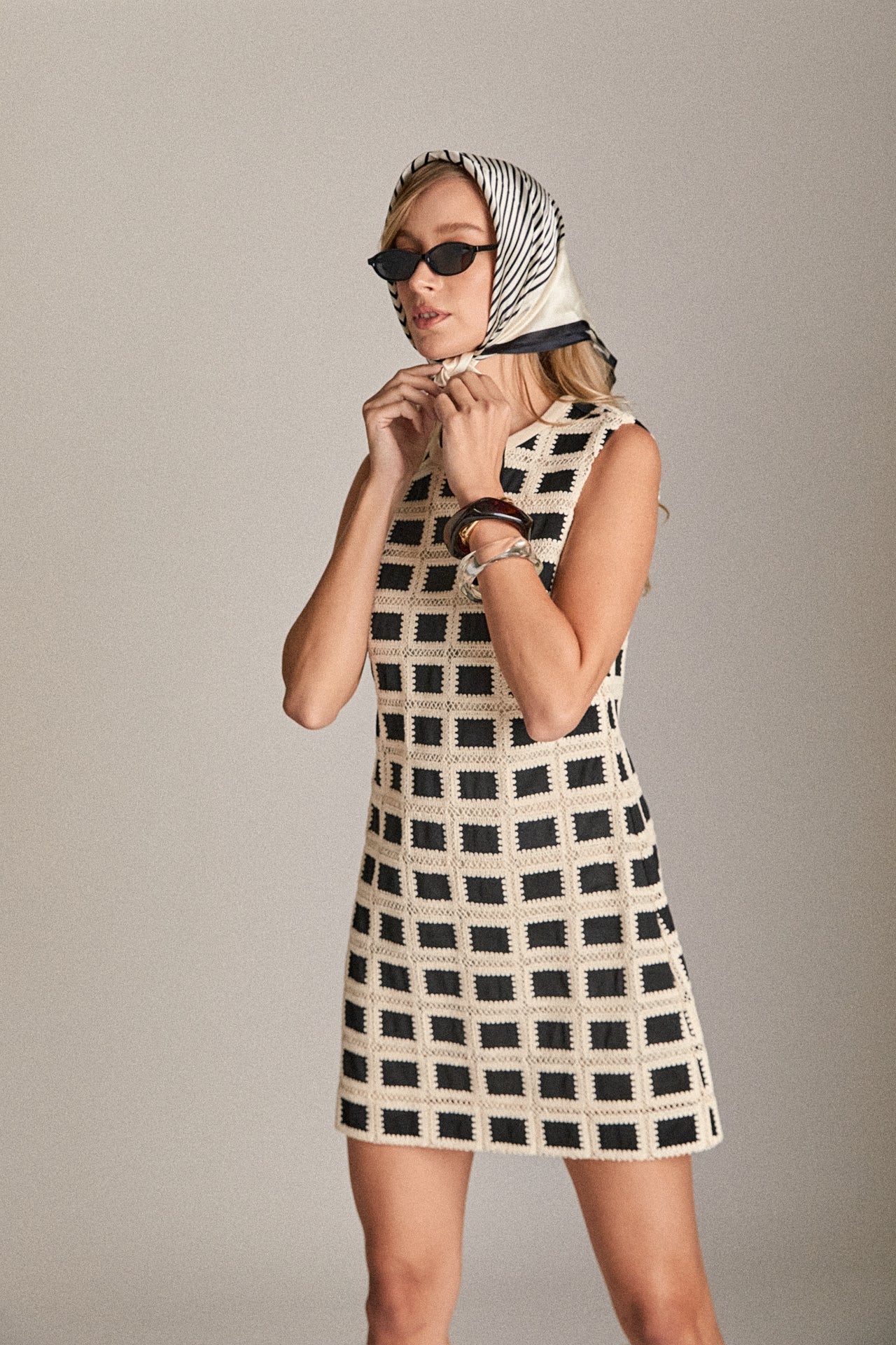 ENGLISH FACTORY - The Modern Muse Mini Dress - DRESSES available at Objectrare