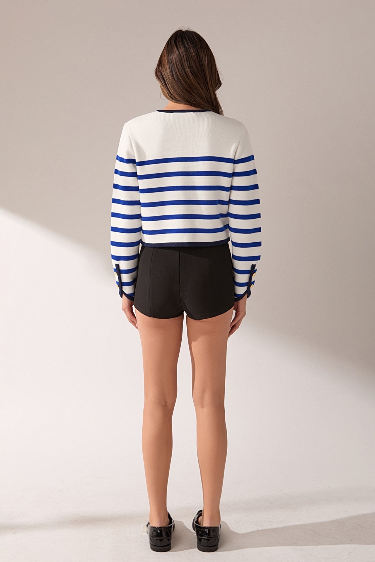 ENGLISH FACTORY - Stripe Cardigan - SWEATERS & KNITS available at Objectrare
