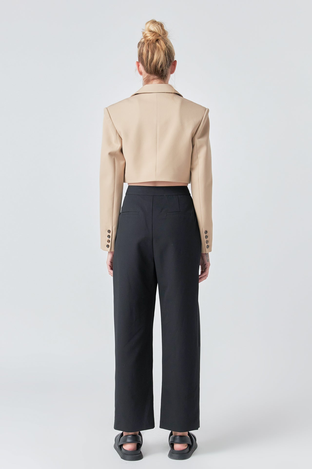GREY LAB - Cropped Jacket - JACKETS available at Objectrare