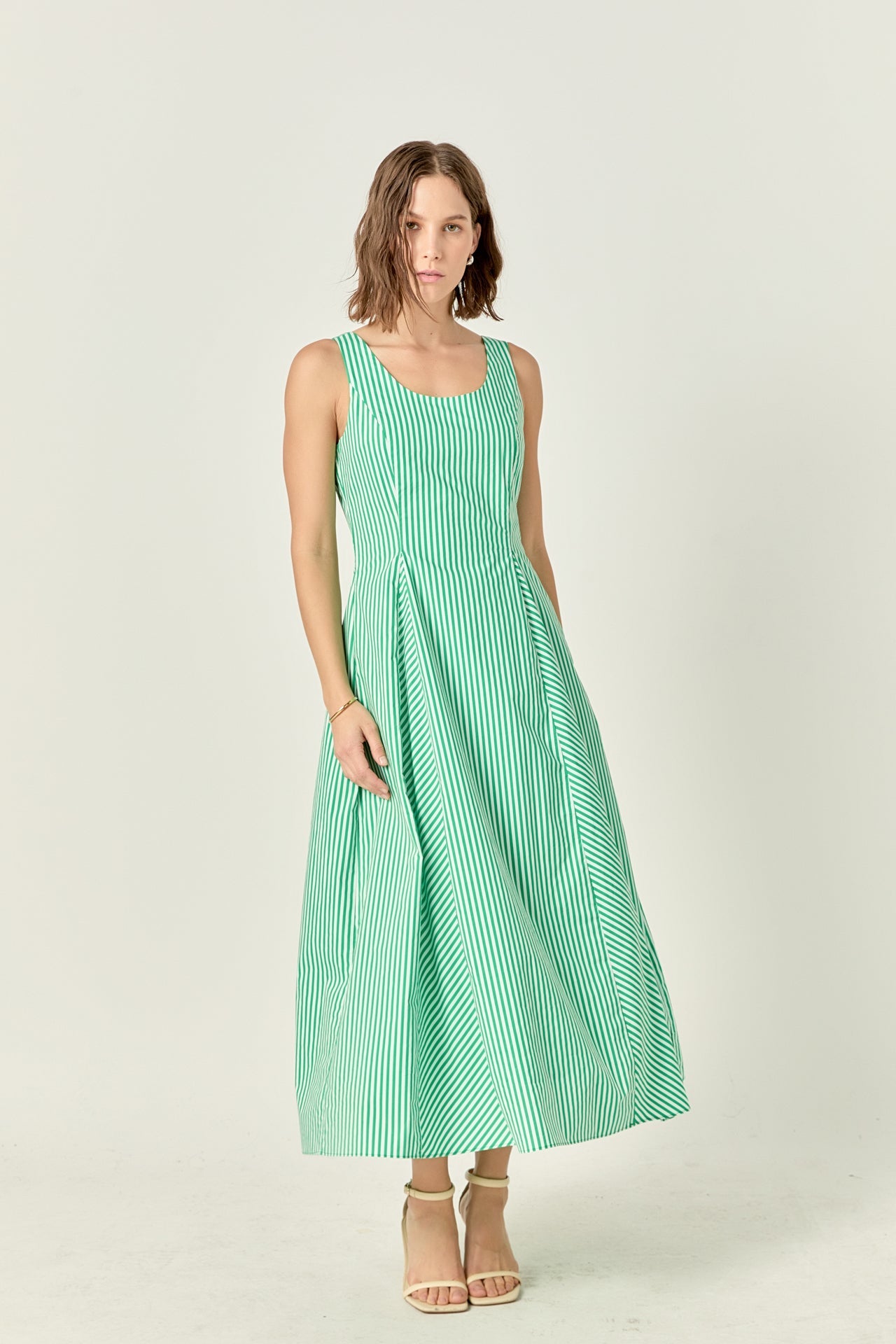 ENGLISH FACTORY - Aubrey Godet Midi Dress - DRESSES available at Objectrare