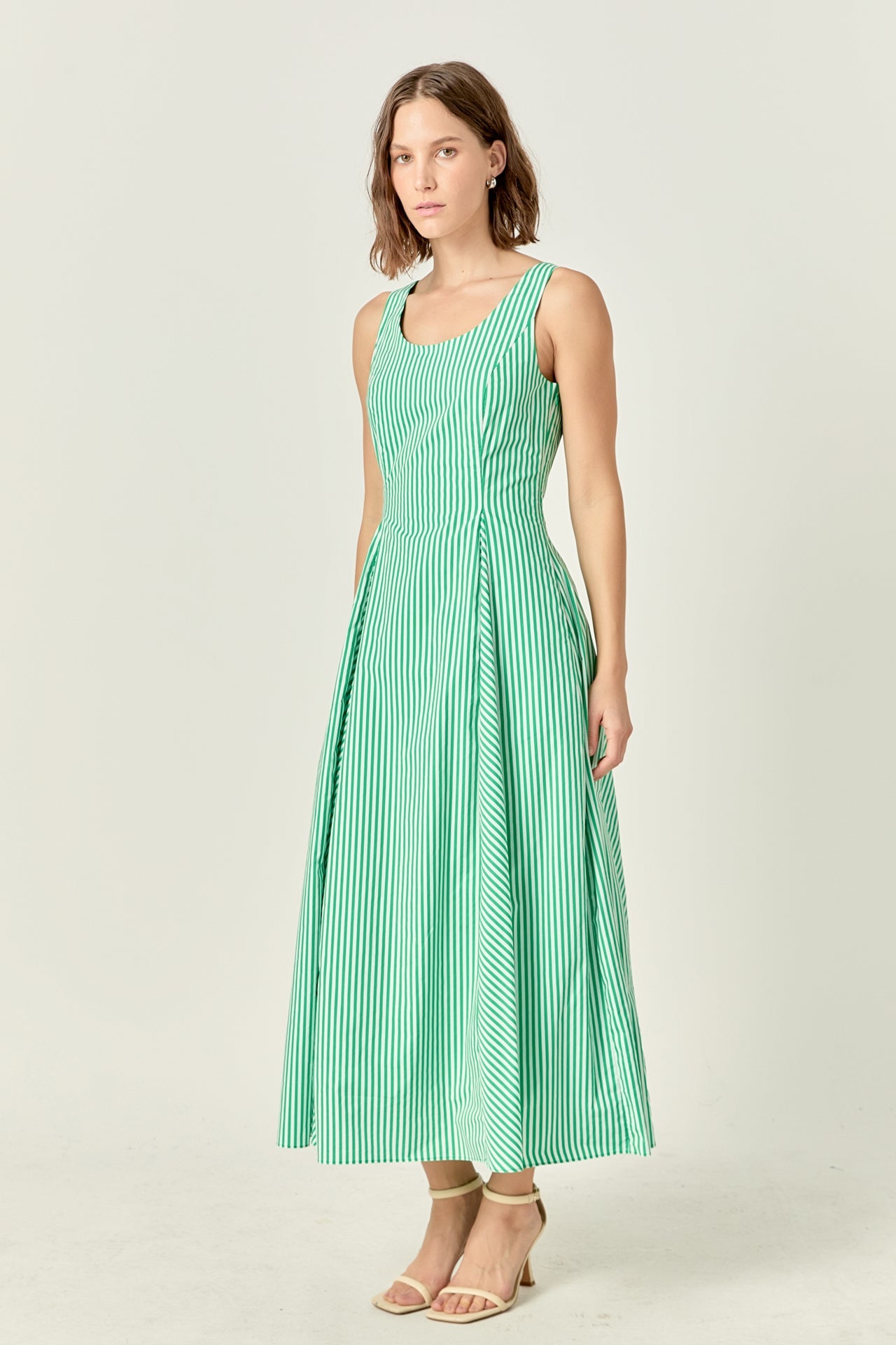 ENGLISH FACTORY - Aubrey Godet Midi Dress - DRESSES available at Objectrare