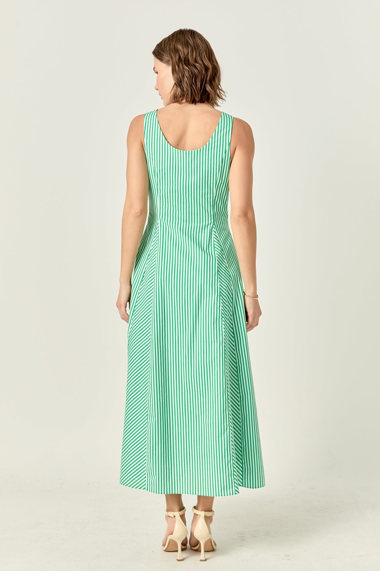 ENGLISH FACTORY - Aubrey Godet Midi Dress - DRESSES available at Objectrare