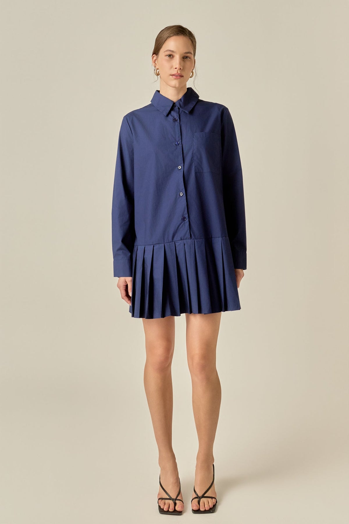 ENGLISH FACTORY - Anne Shirt Dress - DRESSES available at Objectrare