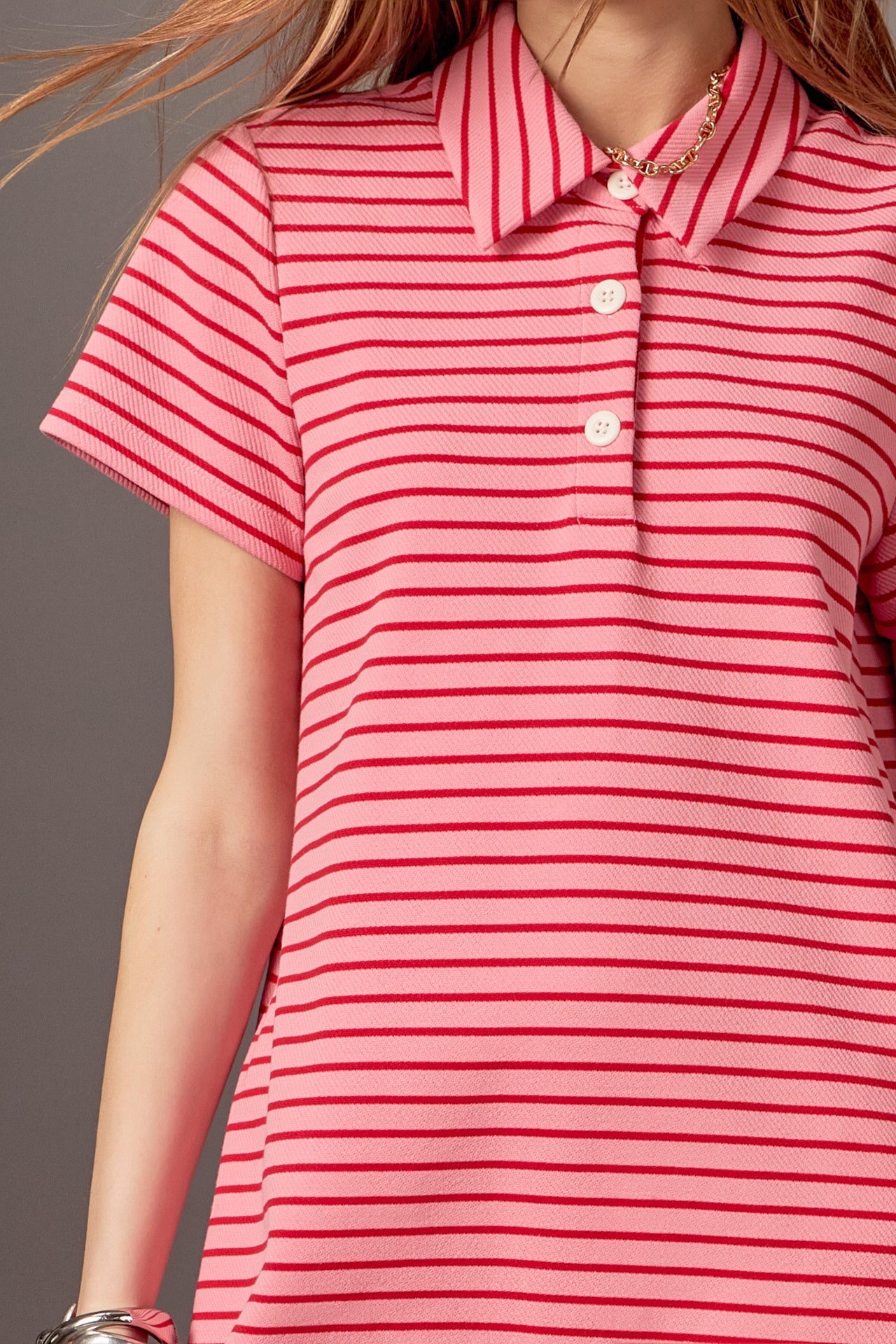Lauren Stretch Striped Mini Dress