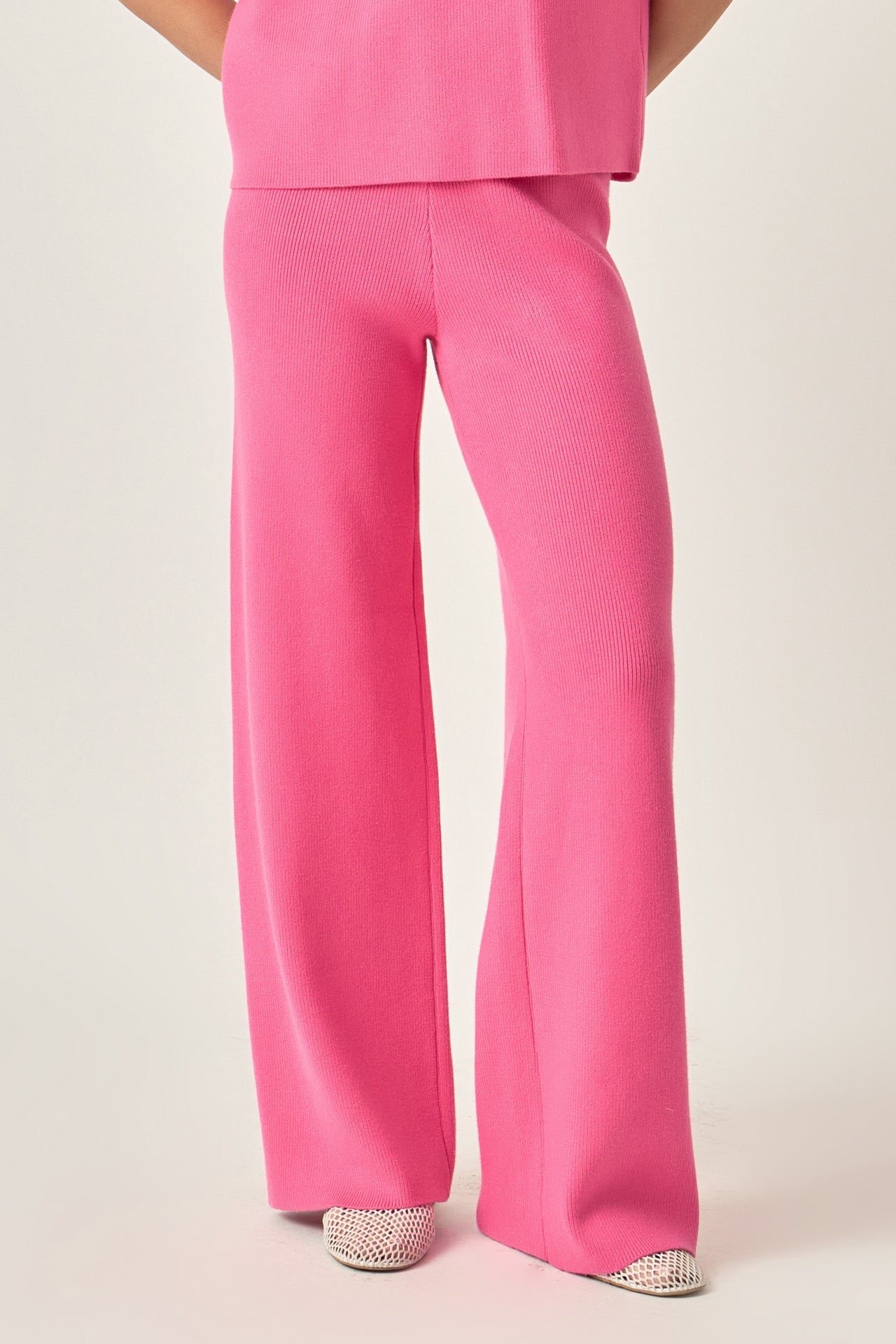 ENGLISH FACTORY - Knit Pants - PANTS available at Objectrare