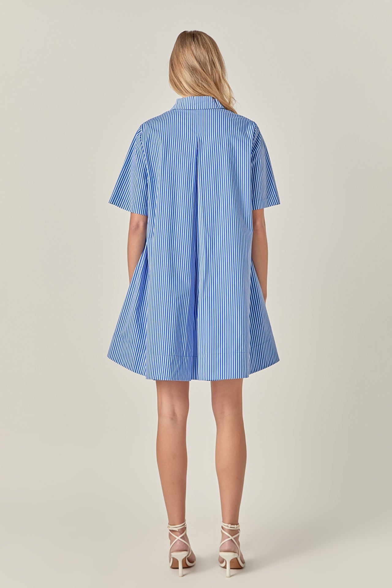 ENGLISH FACTORY - Pop Stripe A-Line Dress - DRESSES available at Objectrare