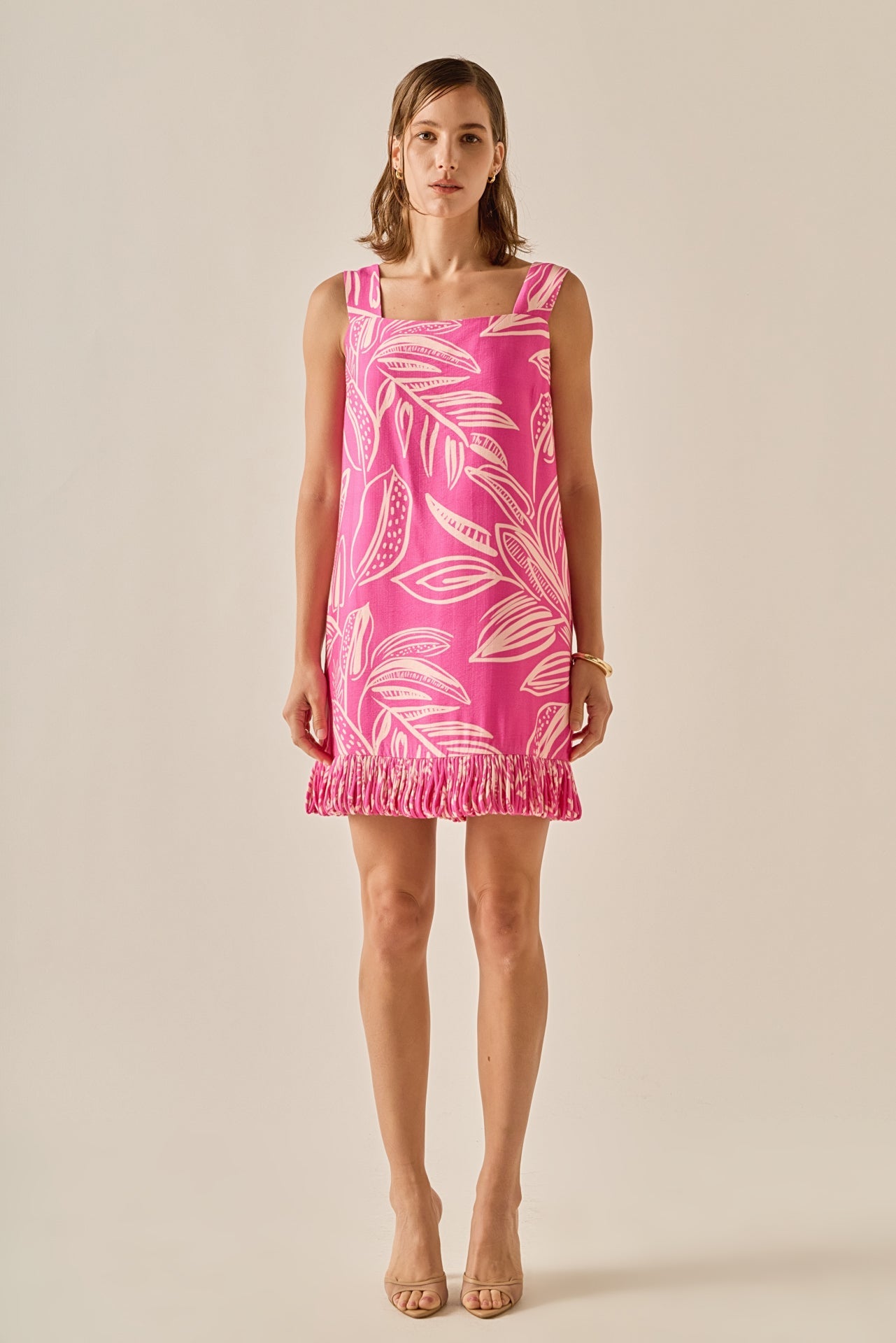 ENGLISH FACTORY - The Esme Fringe Sleeveless Dress - DRESSES available at Objectrare