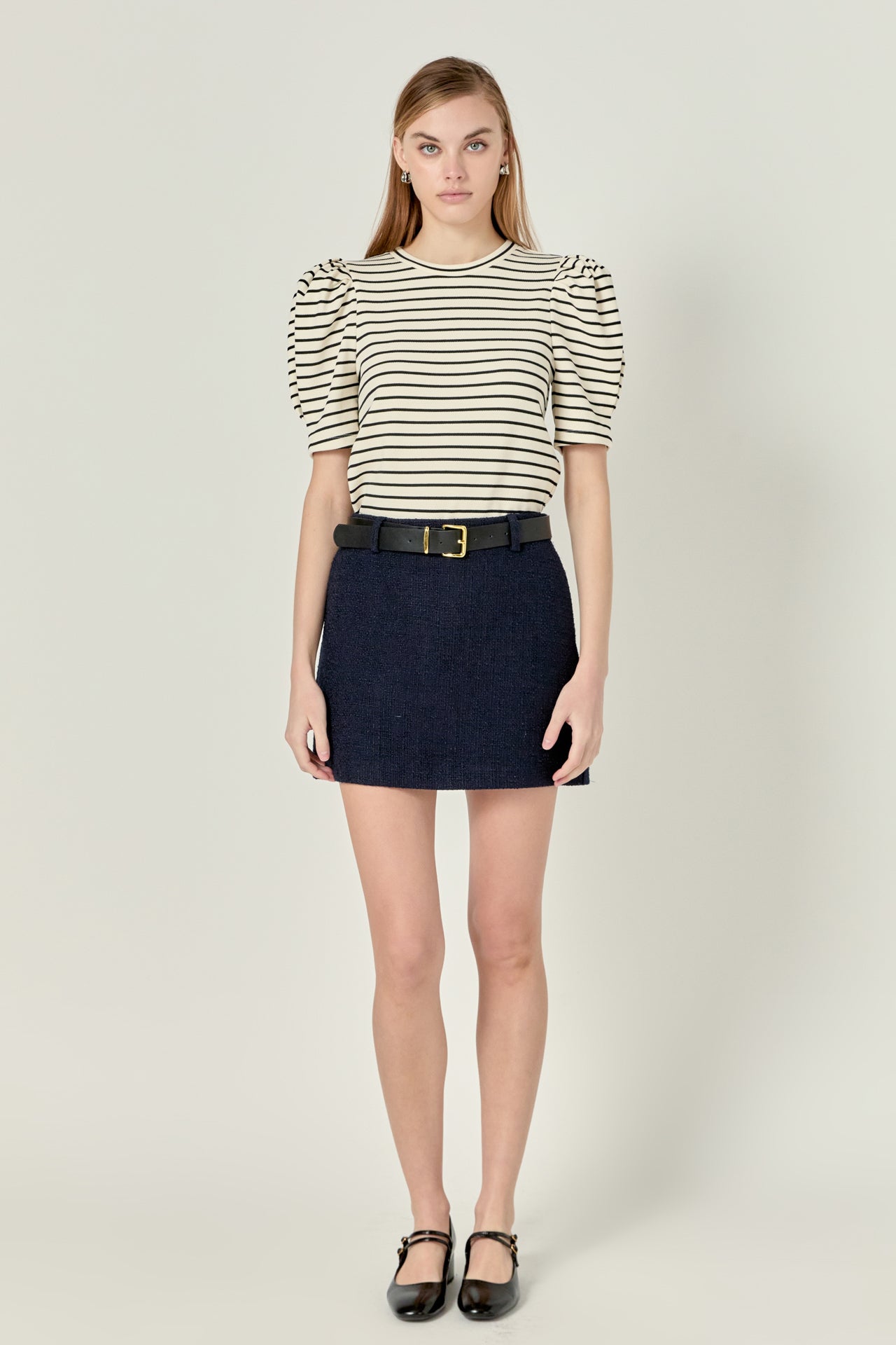 ENGLISH FACTORY - RAINBOW KNIT SHORT S/V TOP - TOPS available at Objectrare