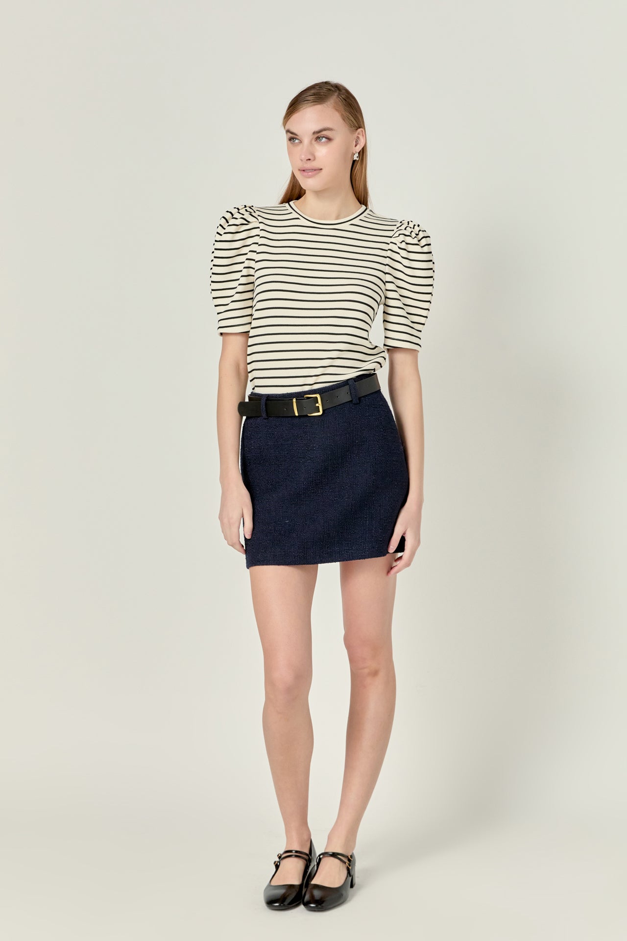 ENGLISH FACTORY - RAINBOW KNIT SHORT S/V TOP - TOPS available at Objectrare