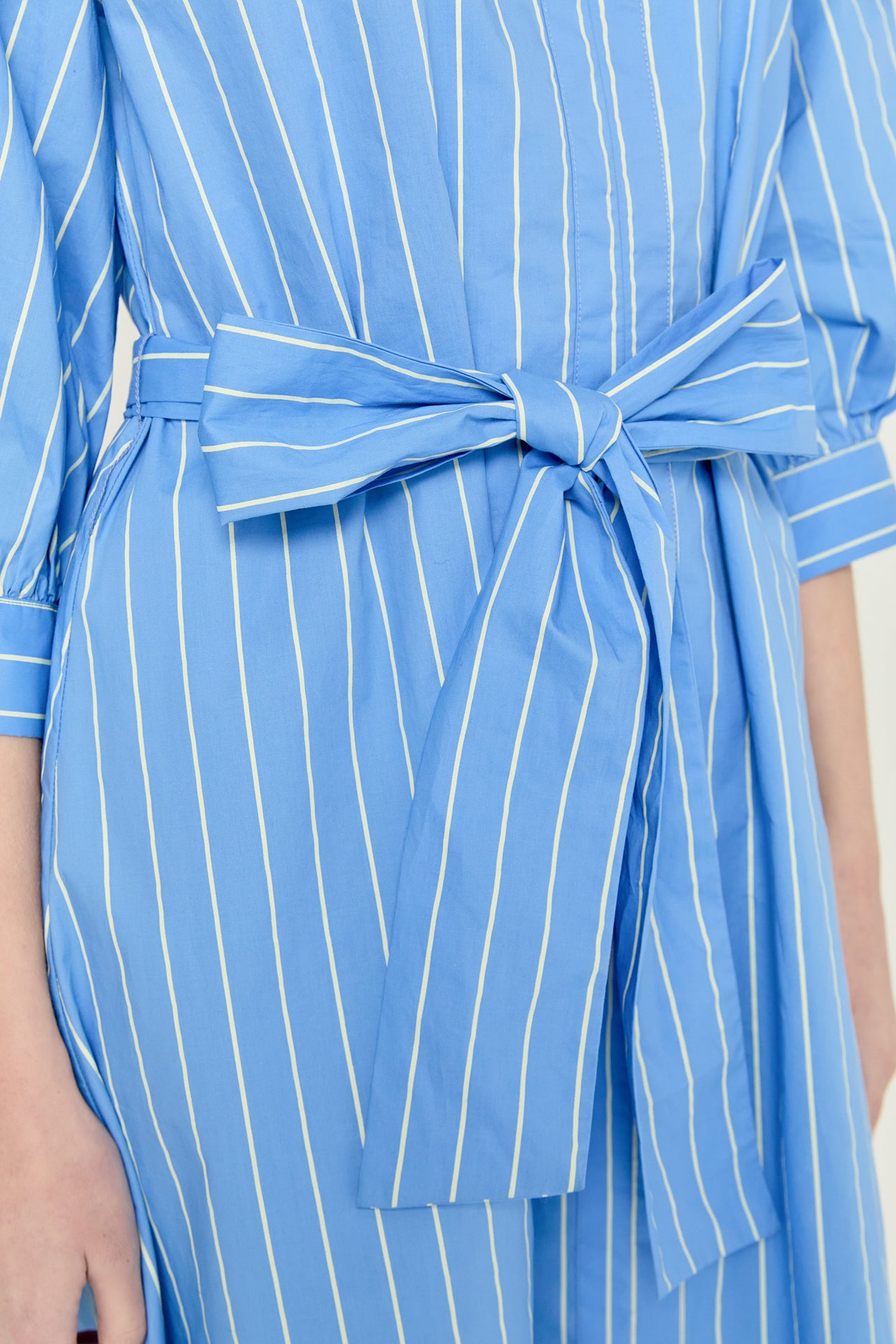ENGLISH FACTORY - Print Blouson Sleeve Shirt Midi Dress - DRESSES available at Objectrare
