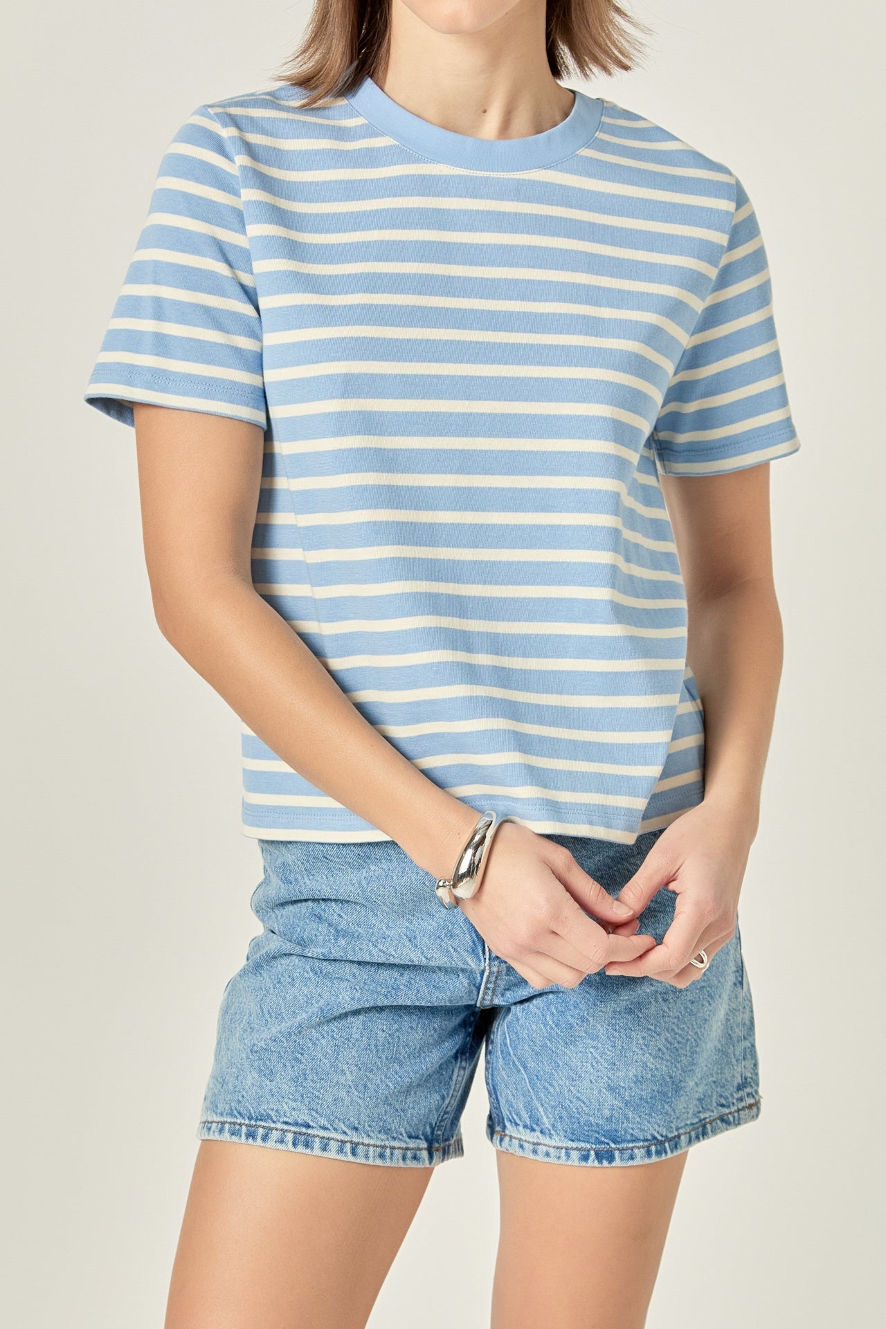 ENGLISH FACTORY - Stripe T-shirt - T-SHIRTS available at Objectrare