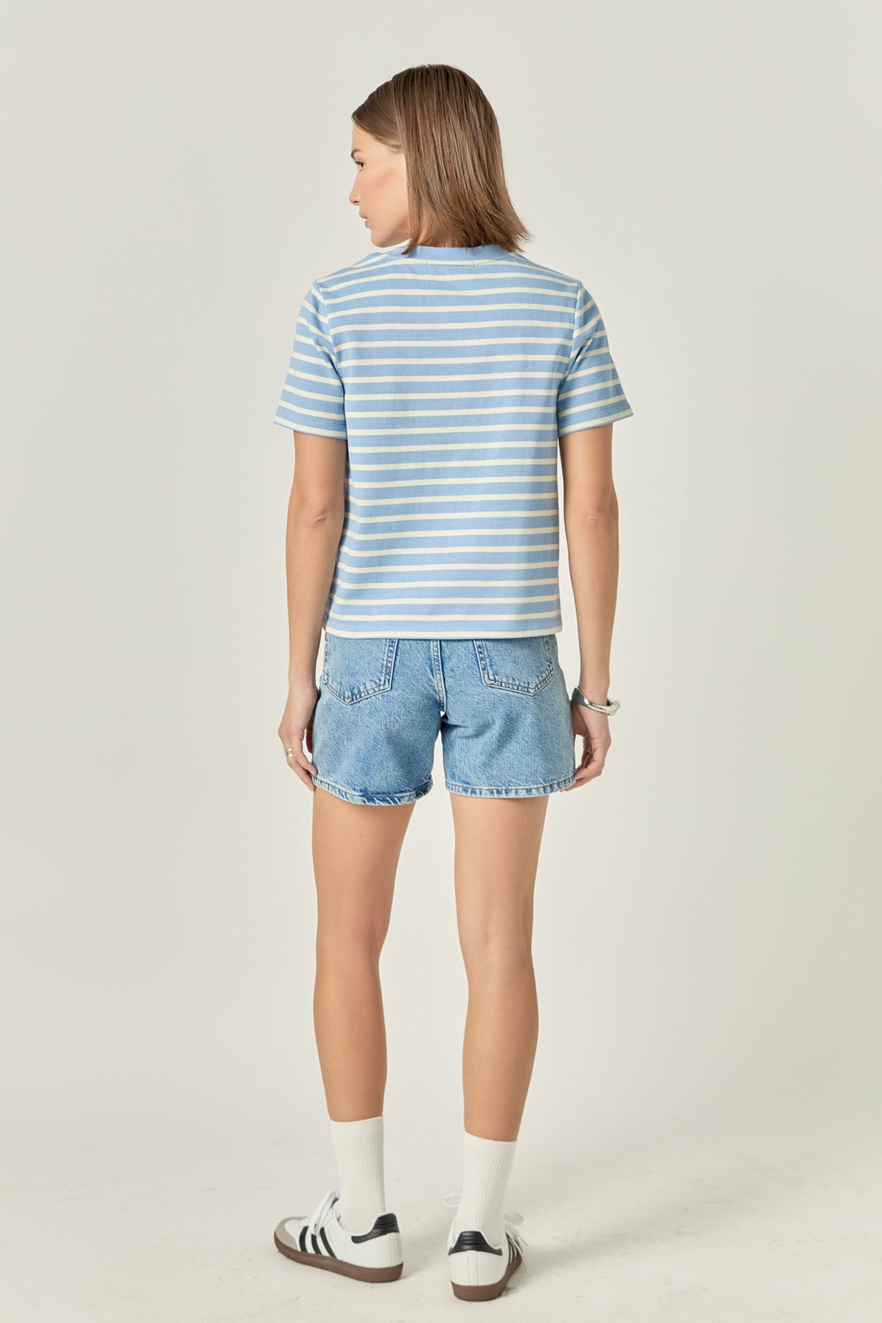 ENGLISH FACTORY - Stripe T-shirt - T-SHIRTS available at Objectrare