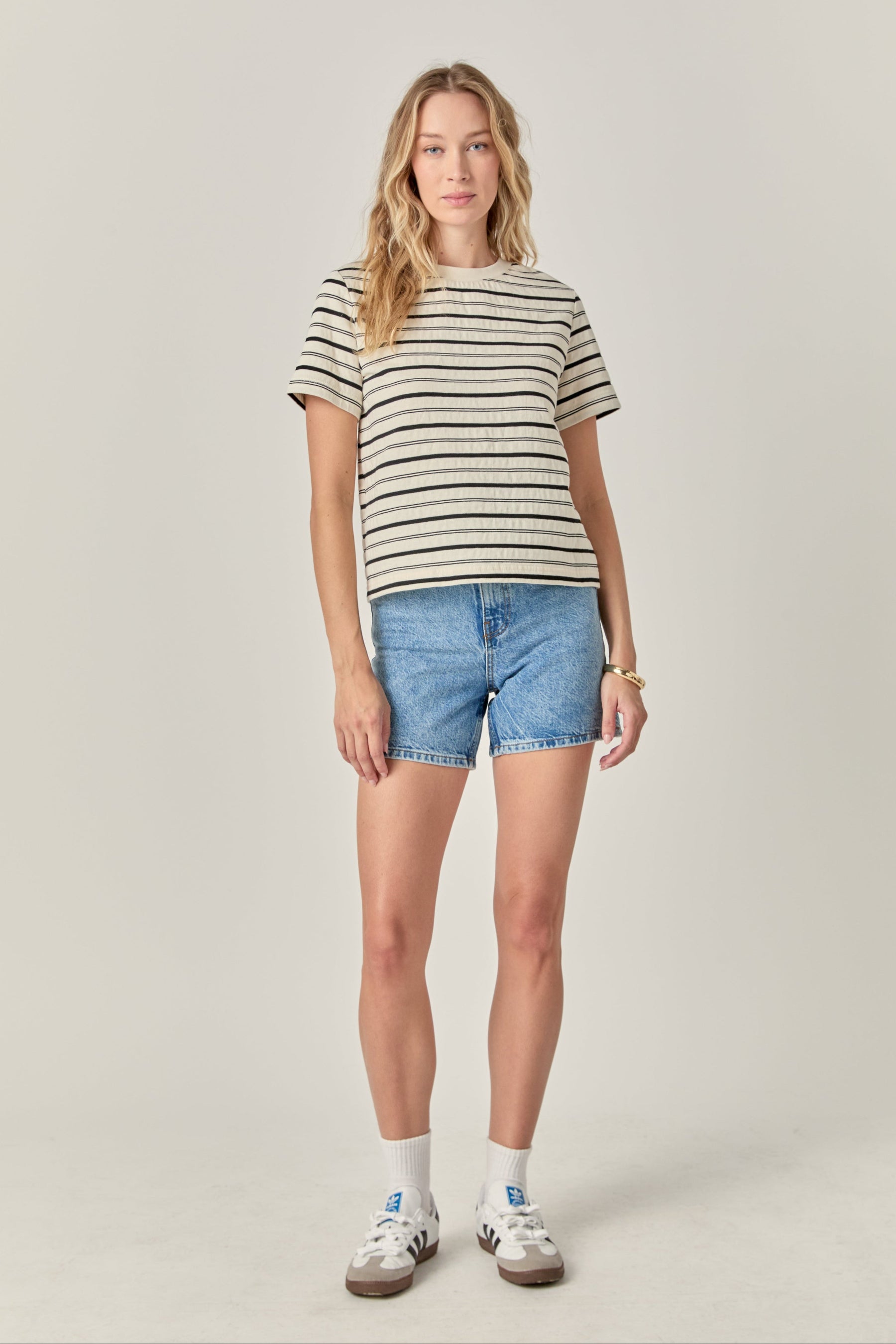 ENGLISH FACTORY - The Everyday Stripe Tee - TOPS available at Objectrare
