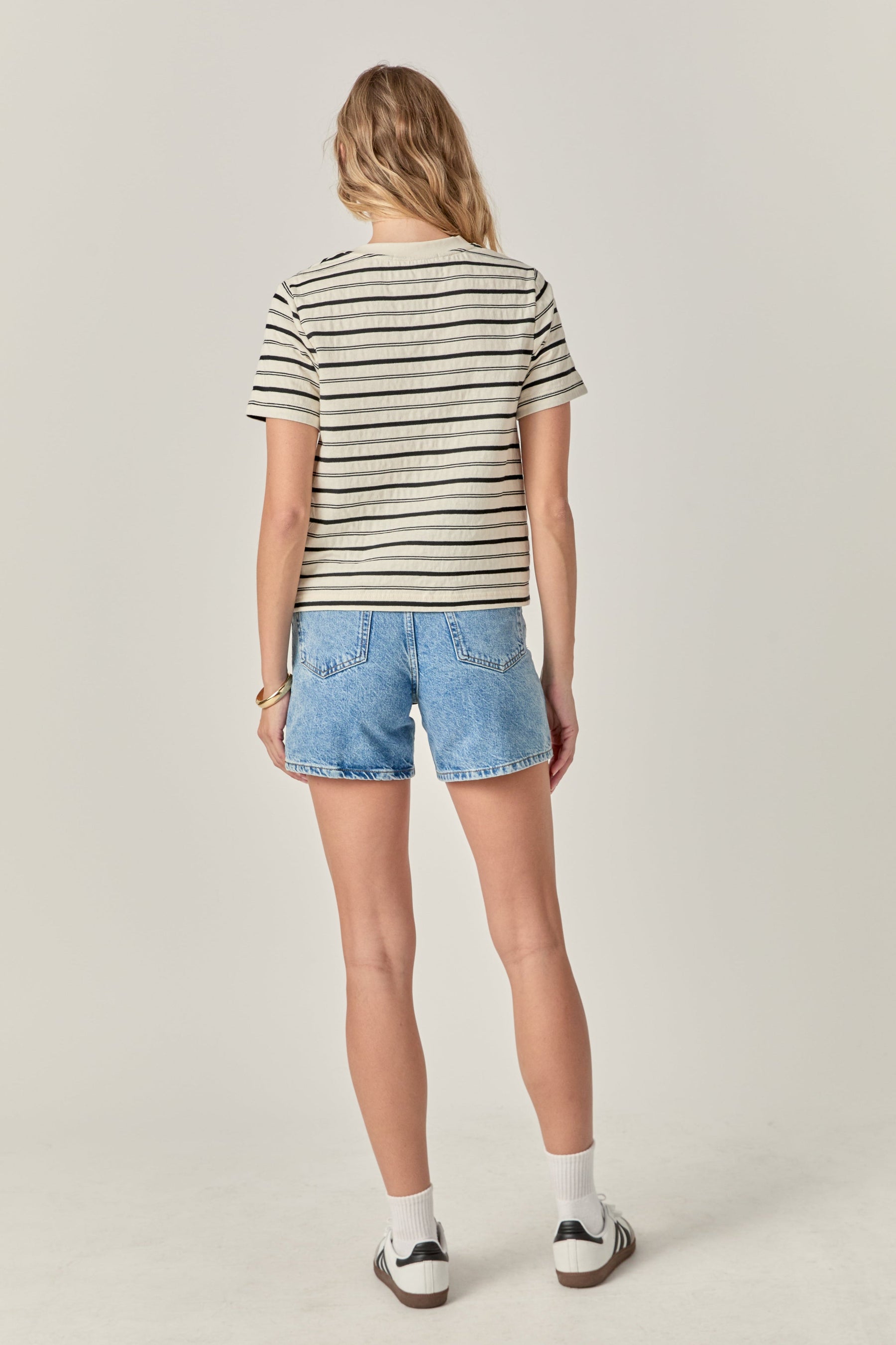 ENGLISH FACTORY - The Everyday Stripe Tee - TOPS available at Objectrare